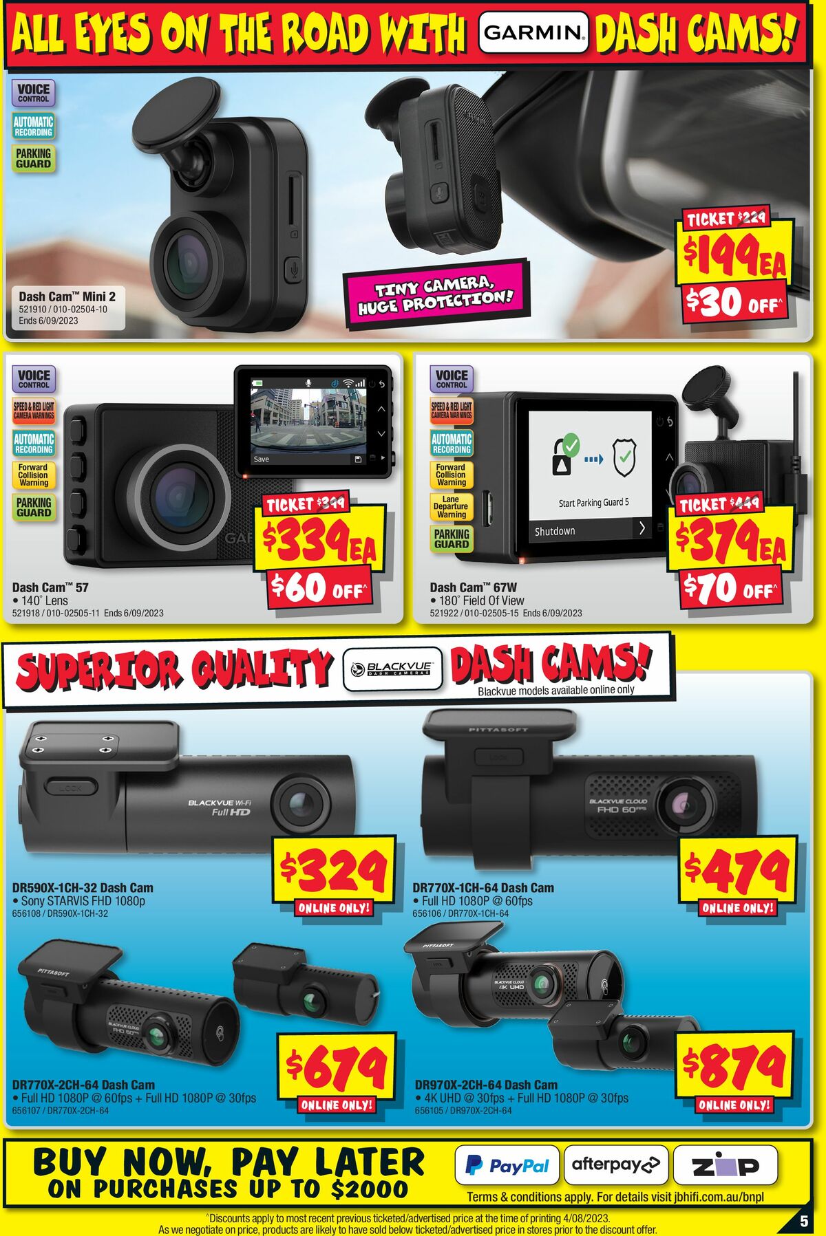 JB Hi-Fi In Car Deals for Dad Catalogues from 21 August