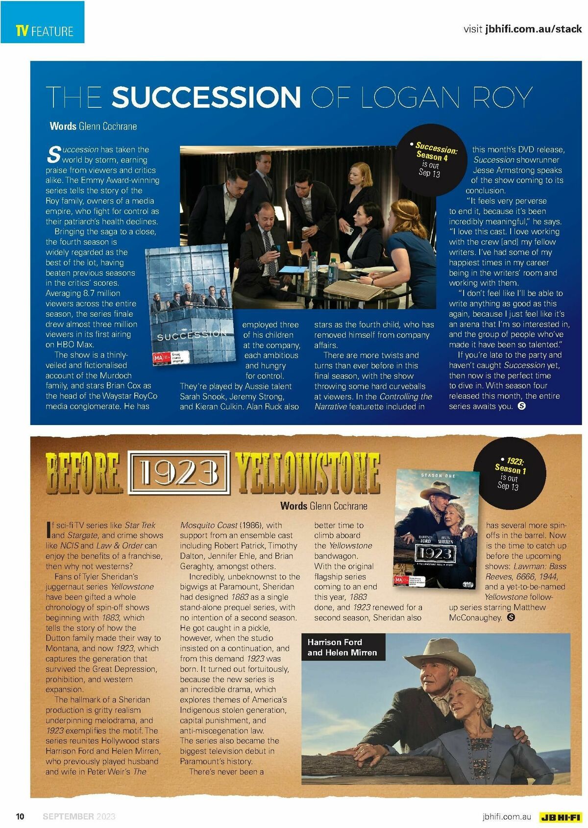 JB Hi-Fi Magazine September Catalogues from 1 September