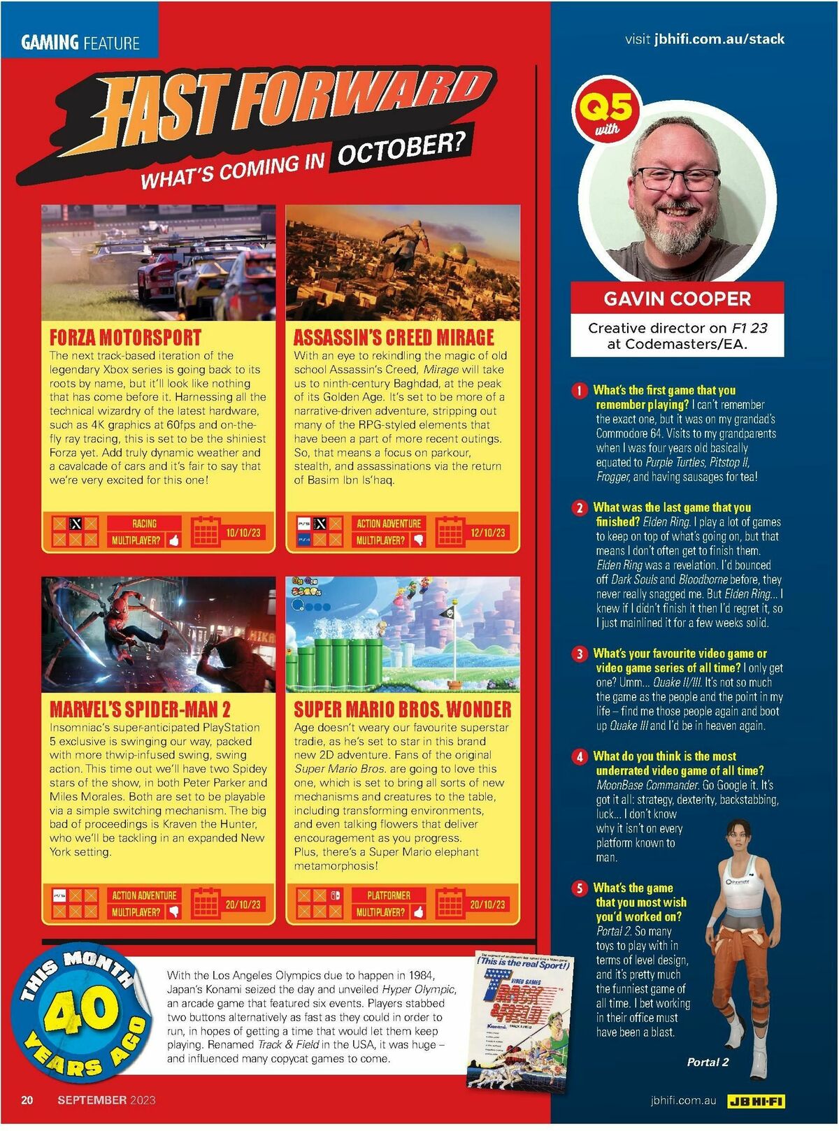 JB Hi-Fi Magazine September Catalogues from 1 September