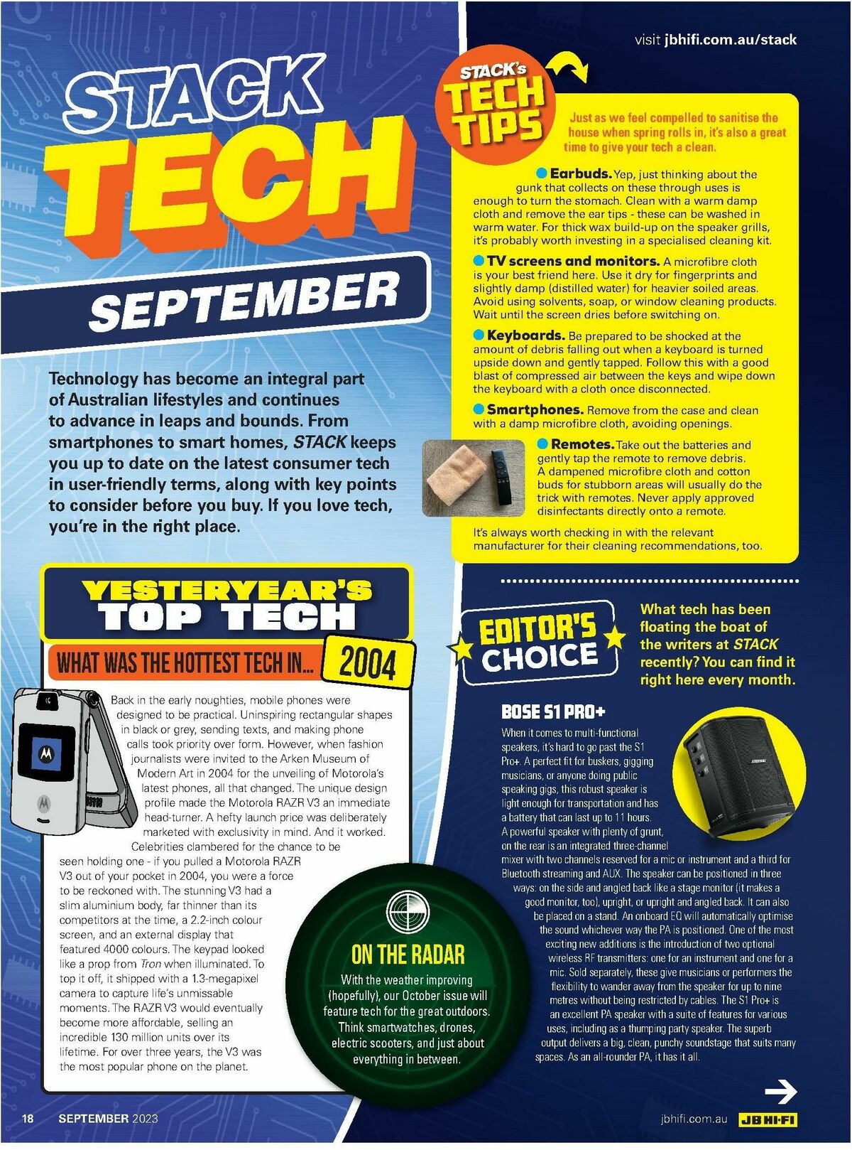 JB Hi-Fi Magazine September Catalogues from 1 September