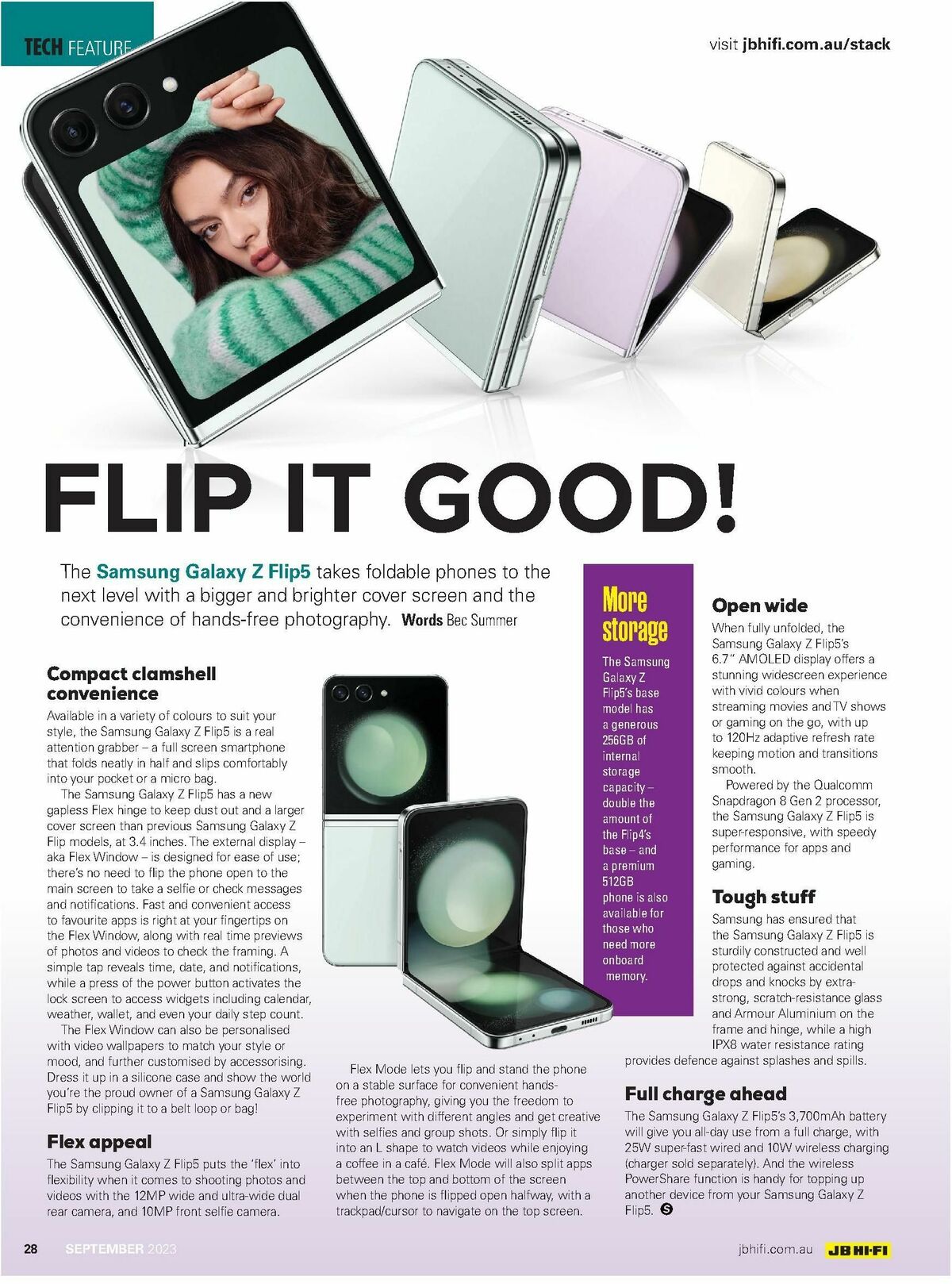 JB Hi-Fi Magazine September Catalogues from 1 September