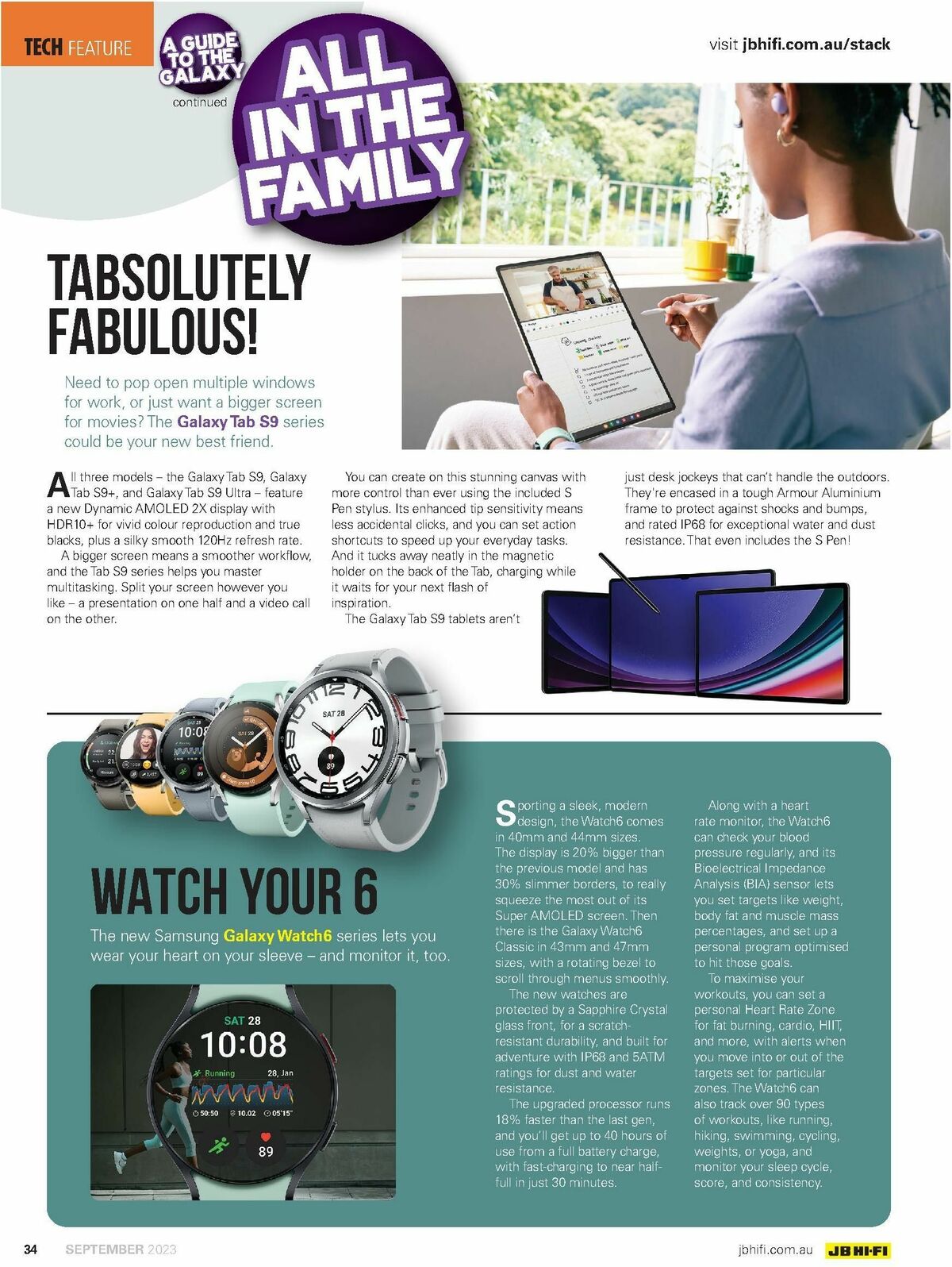 JB Hi-Fi Magazine September Catalogues from 1 September