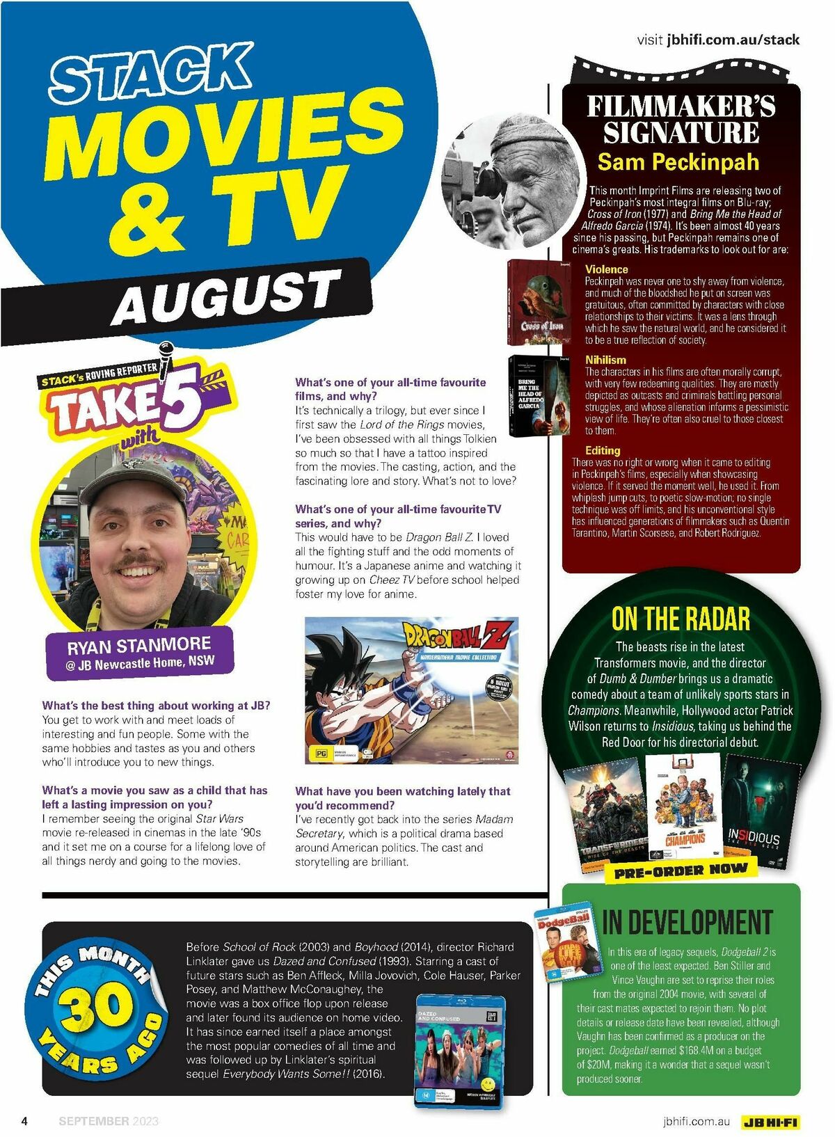 JB Hi-Fi Magazine September Catalogues from 1 September