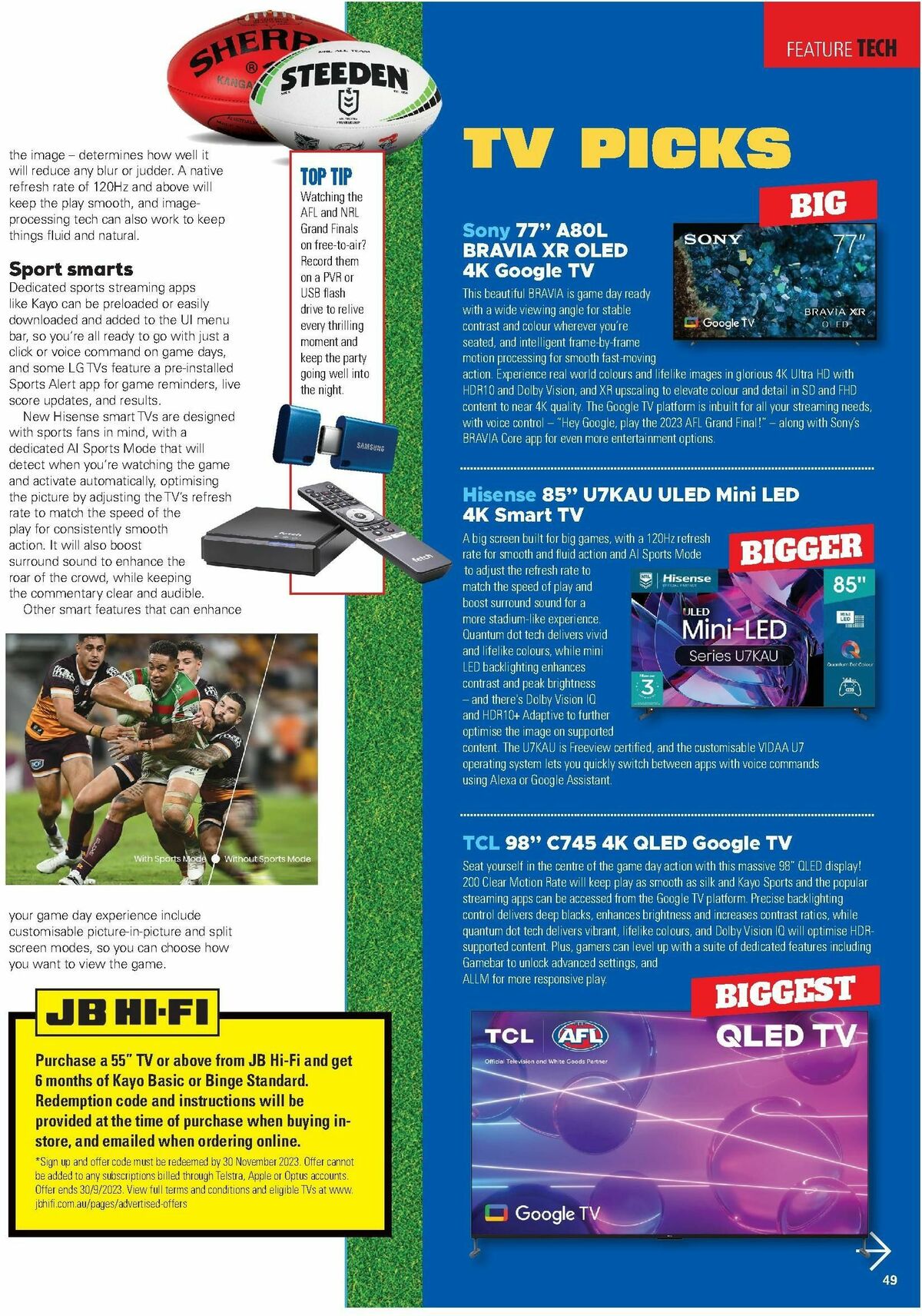 JB Hi-Fi Magazine September Catalogues from 1 September