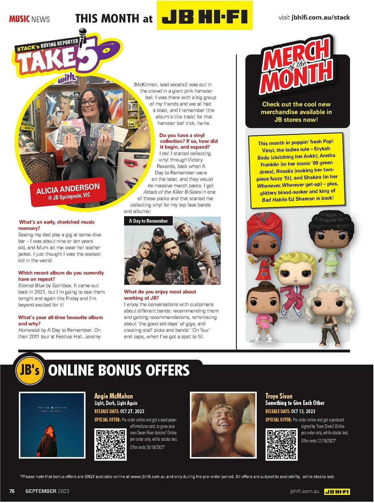 JB Hi-Fi Magazine September Catalogues from 1 September