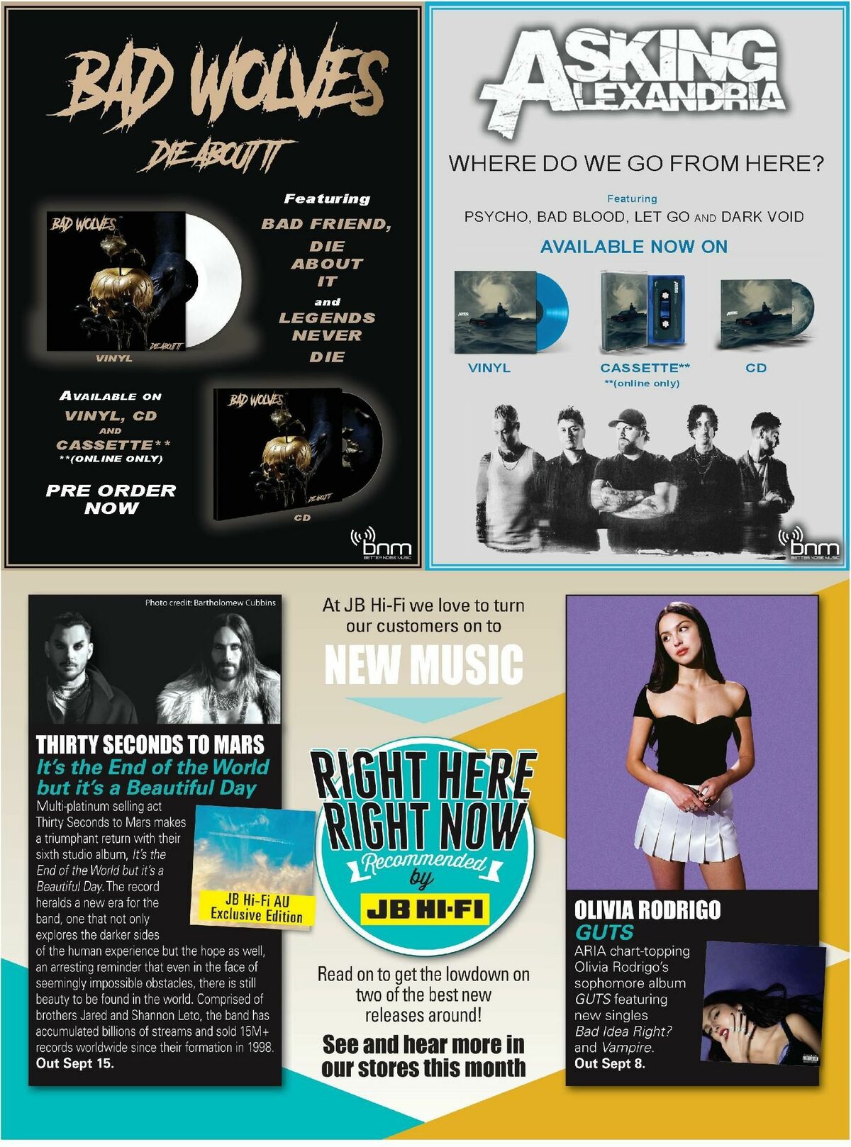 JB Hi-Fi Magazine September Catalogues from 1 September