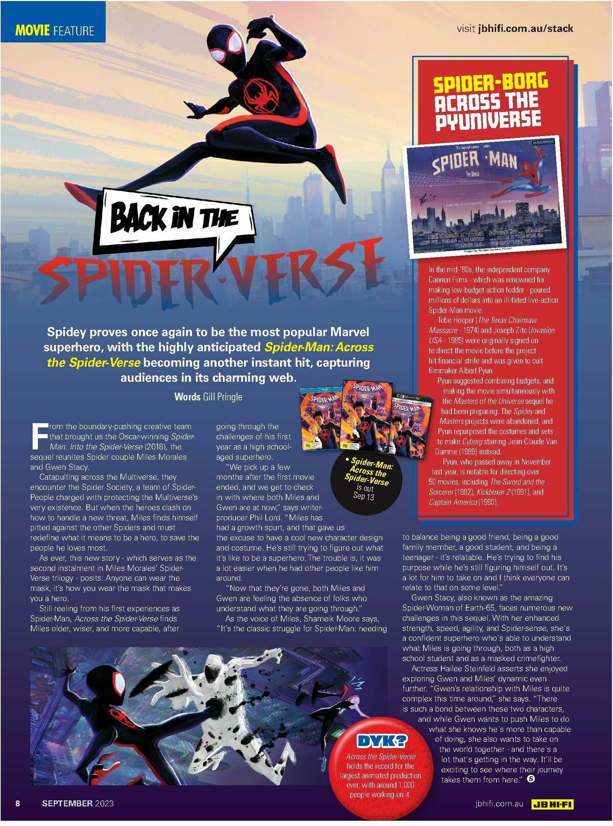 JB Hi-Fi Magazine September Catalogues from 1 September