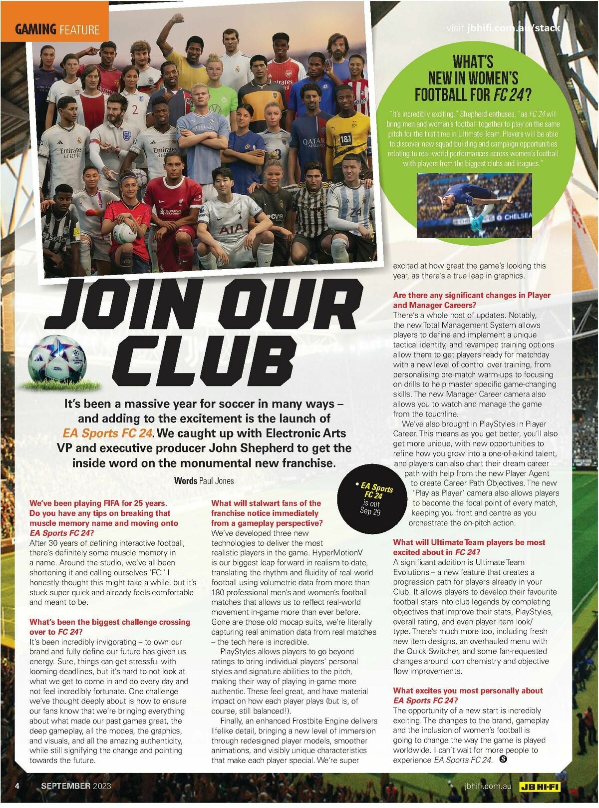 JB Hi-Fi Magazine September Catalogues from 1 September