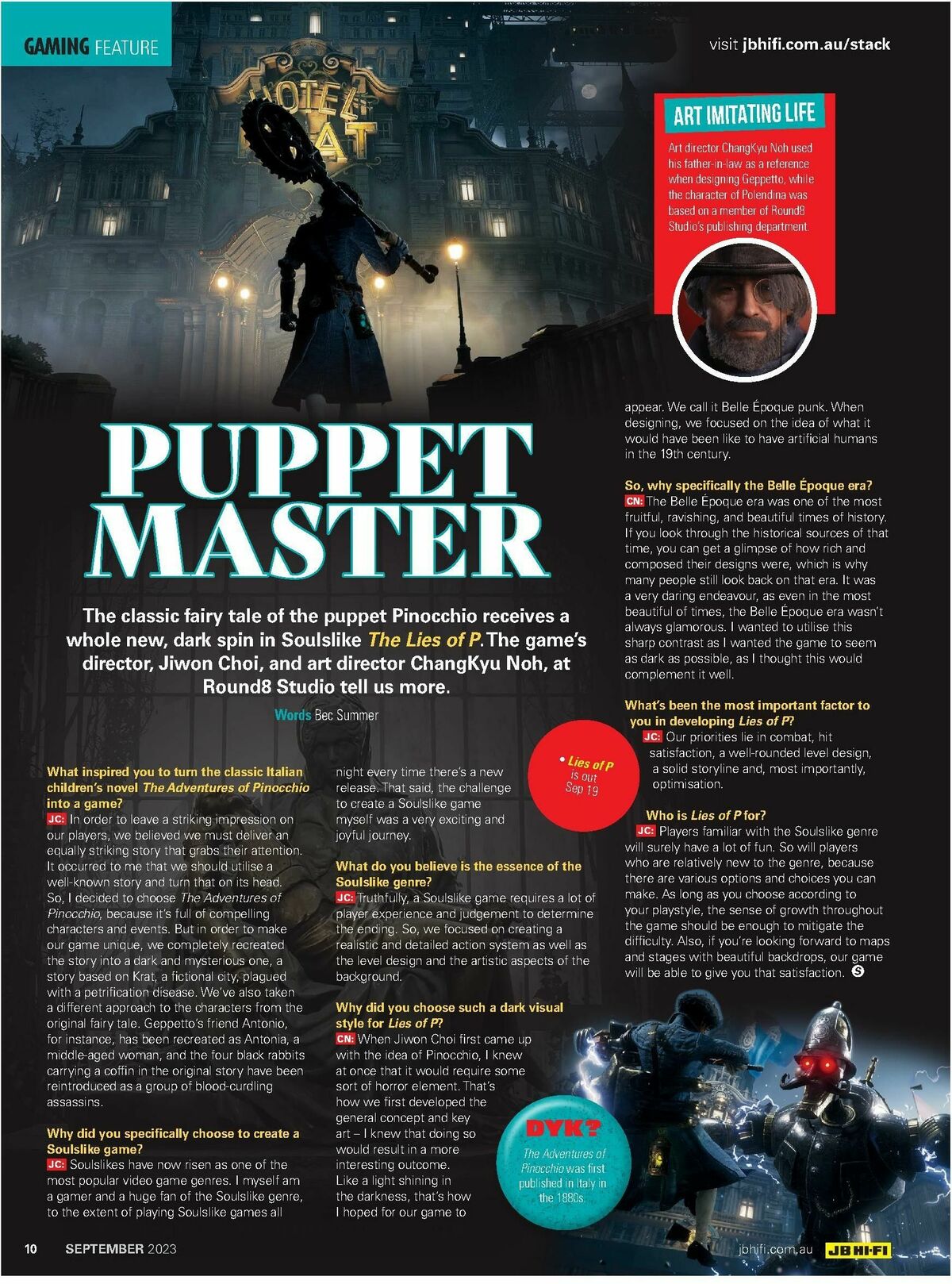 JB Hi-Fi Magazine September Catalogues from 1 September