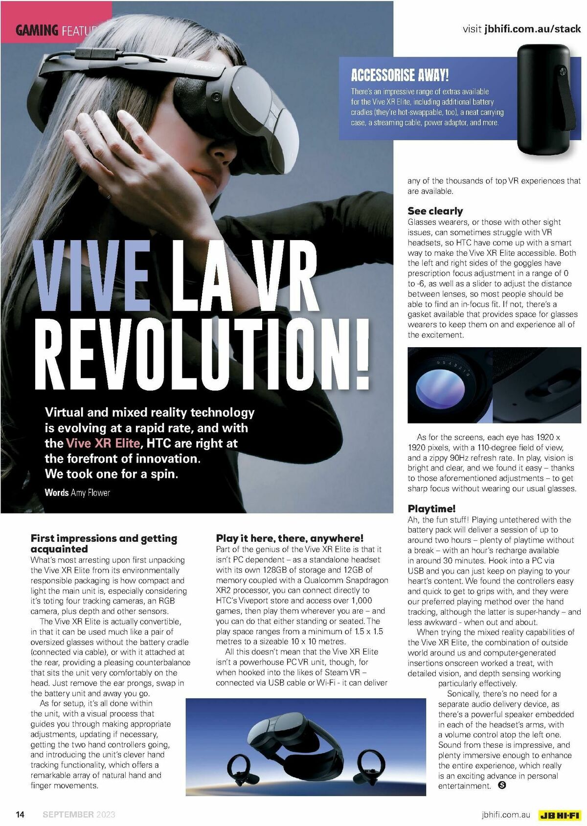 JB Hi-Fi Magazine September Catalogues from 1 September