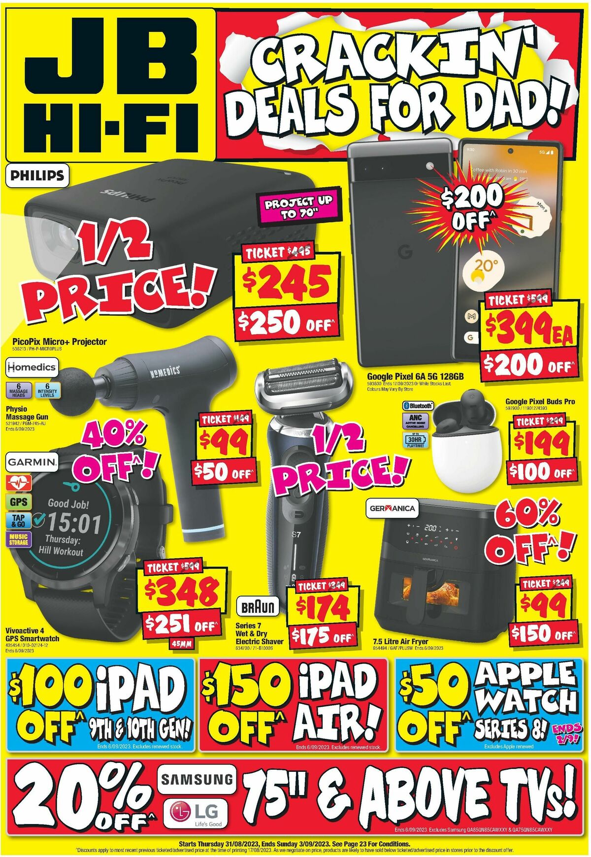 JB Hi-Fi Catalogues from 31 August