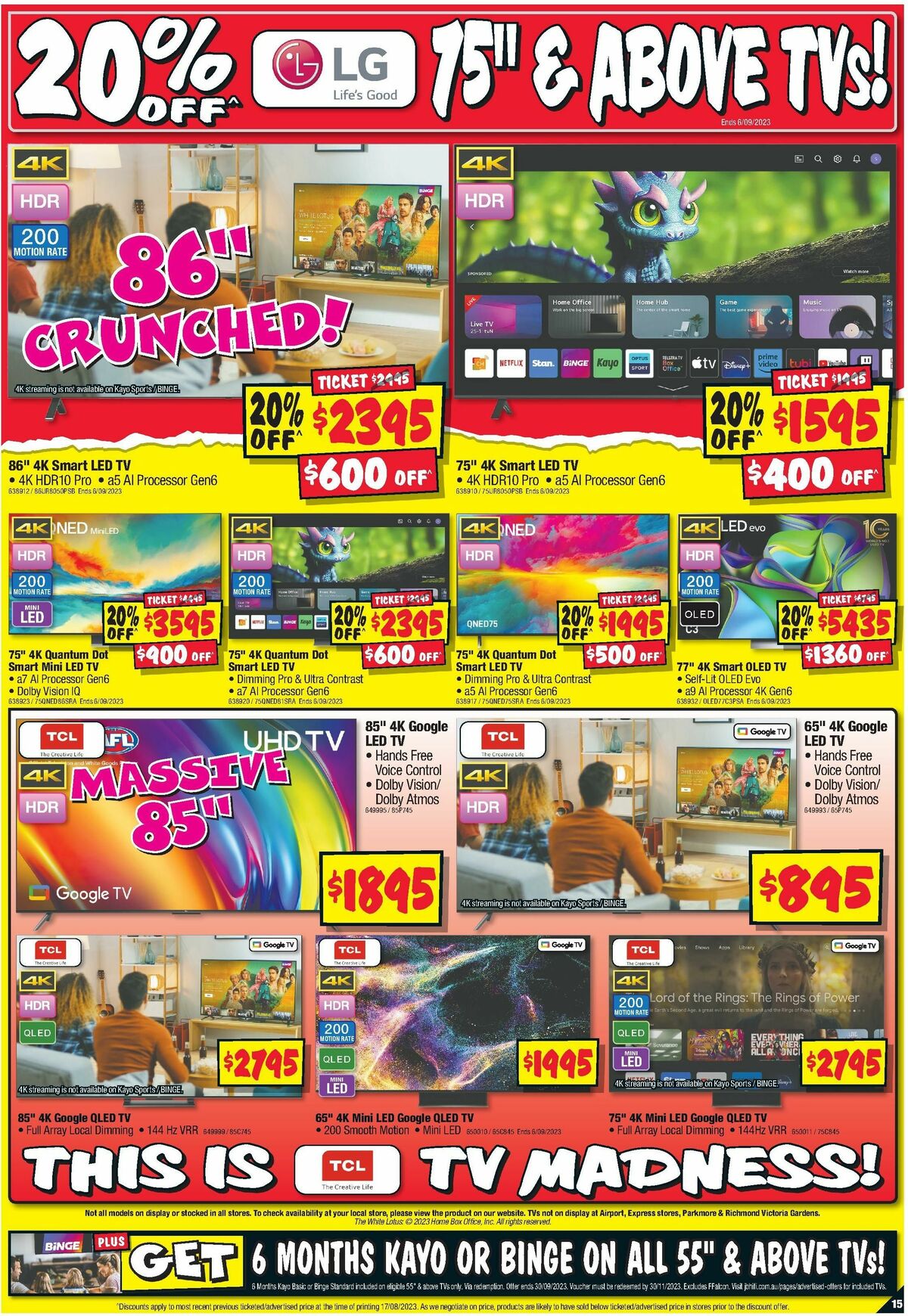 JB Hi-Fi Catalogues from 31 August