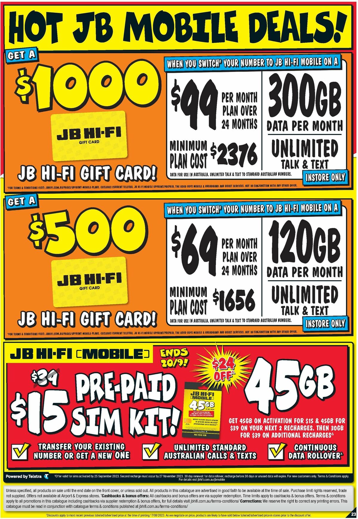 JB Hi-Fi Catalogues from 31 August