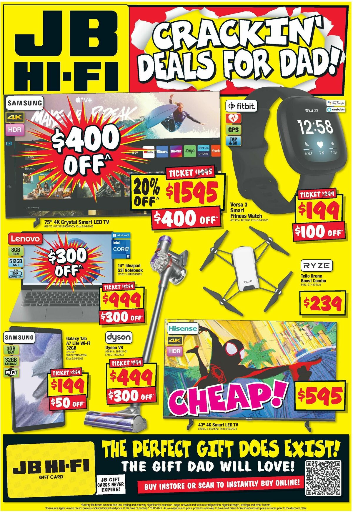 JB Hi-Fi Catalogues from 31 August