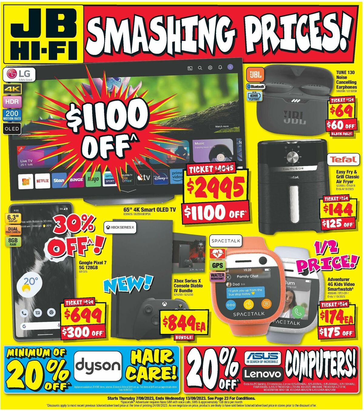 JB Hi-Fi Catalogues from 7 September