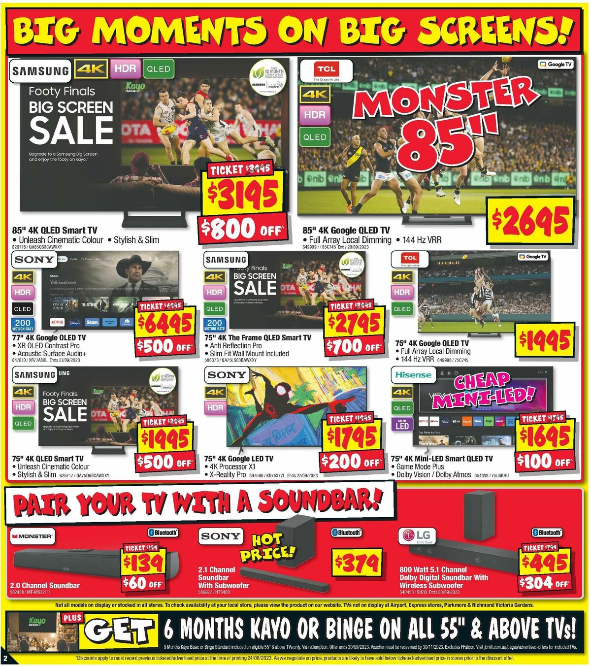 JB Hi-Fi Catalogues from 7 September