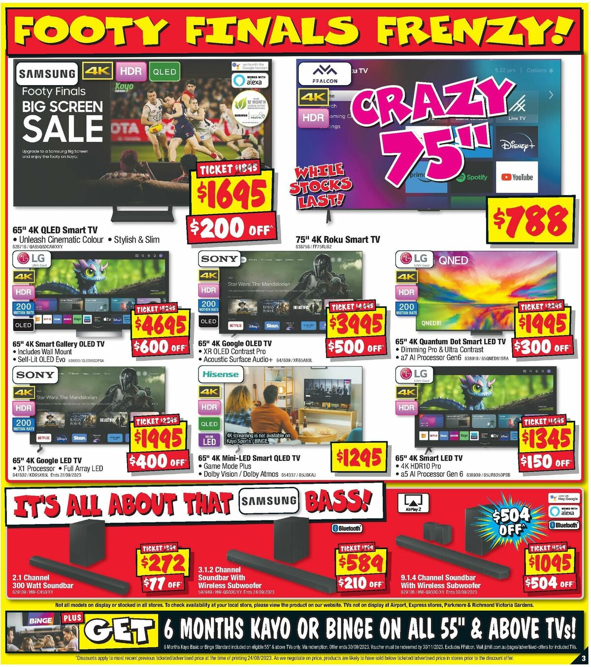 JB Hi-Fi Catalogues from 7 September