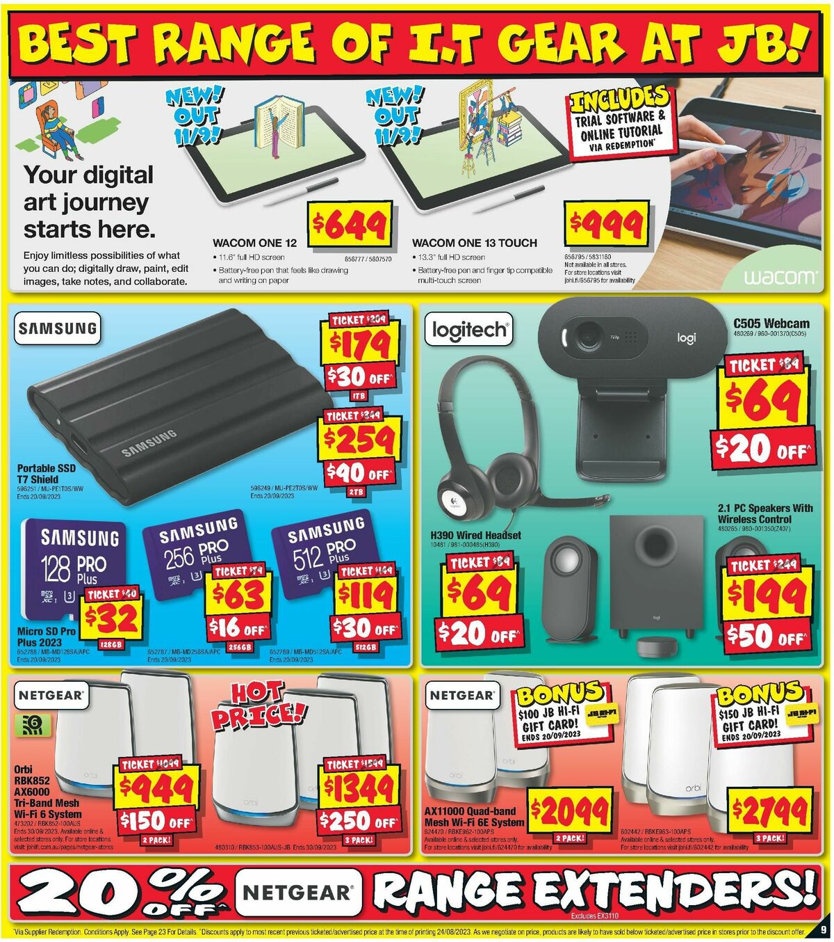 JB Hi-Fi Catalogues from 7 September