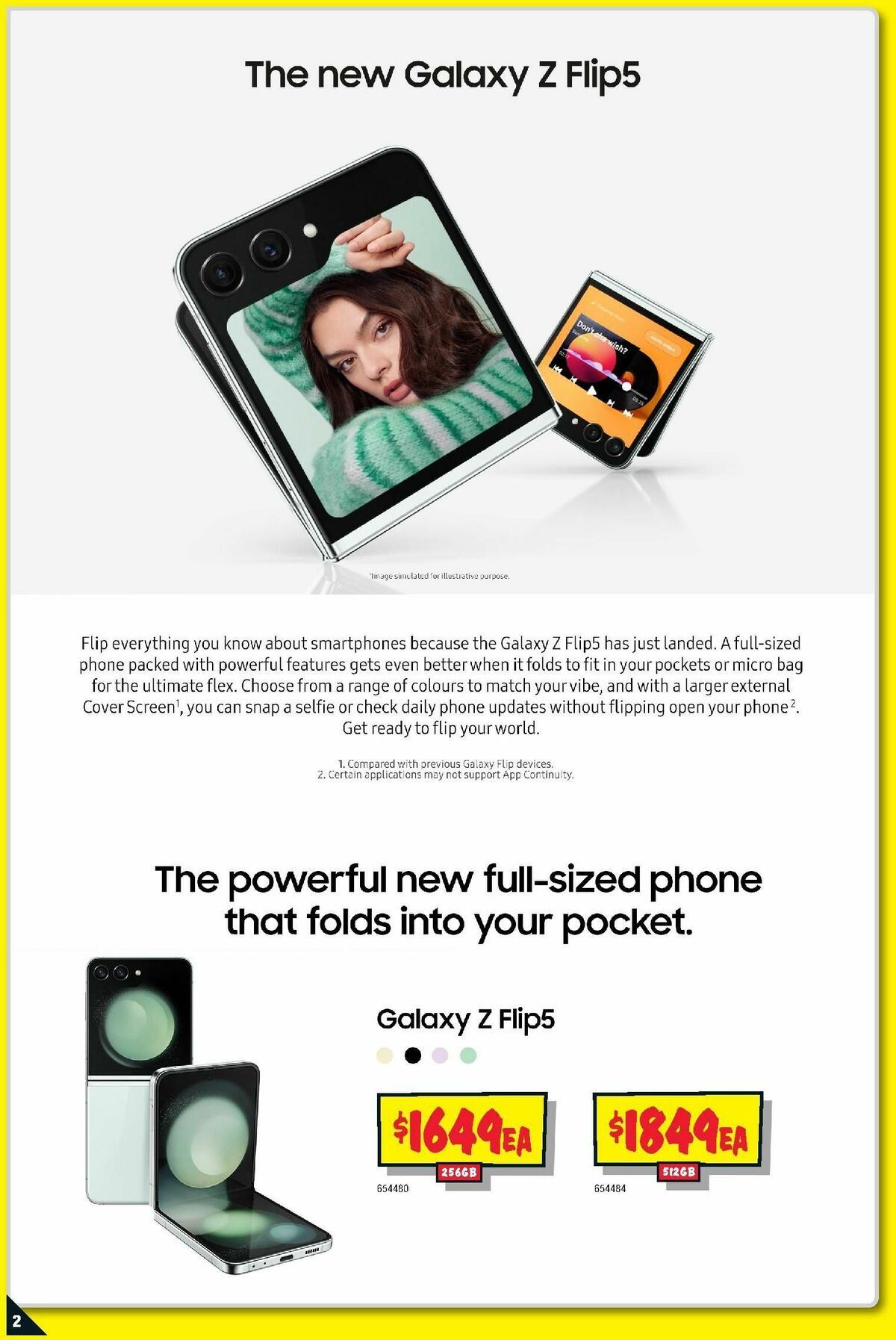 JB Hi-Fi Samsung Galaxy Catalogues from 11 September