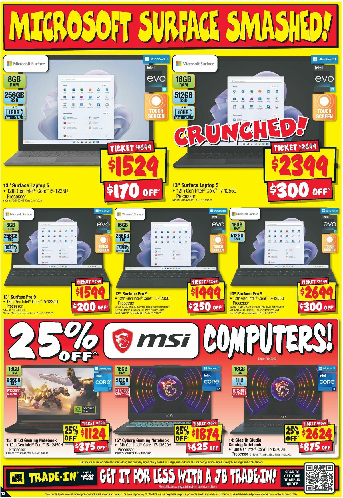 JB Hi-Fi Footy Finals Frenzy Catalogues from 21 September