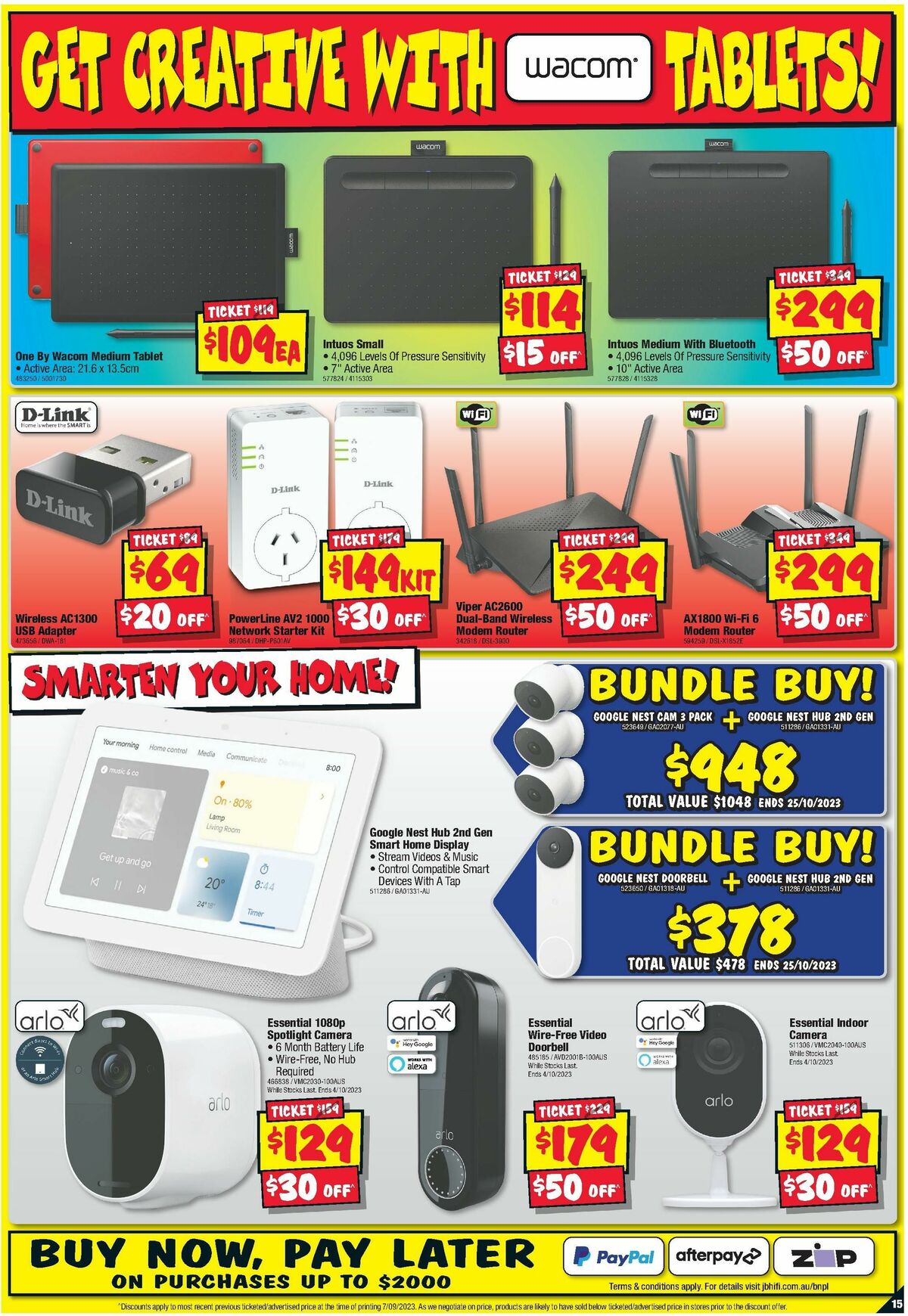 JB Hi-Fi Footy Finals Frenzy Catalogues from 21 September