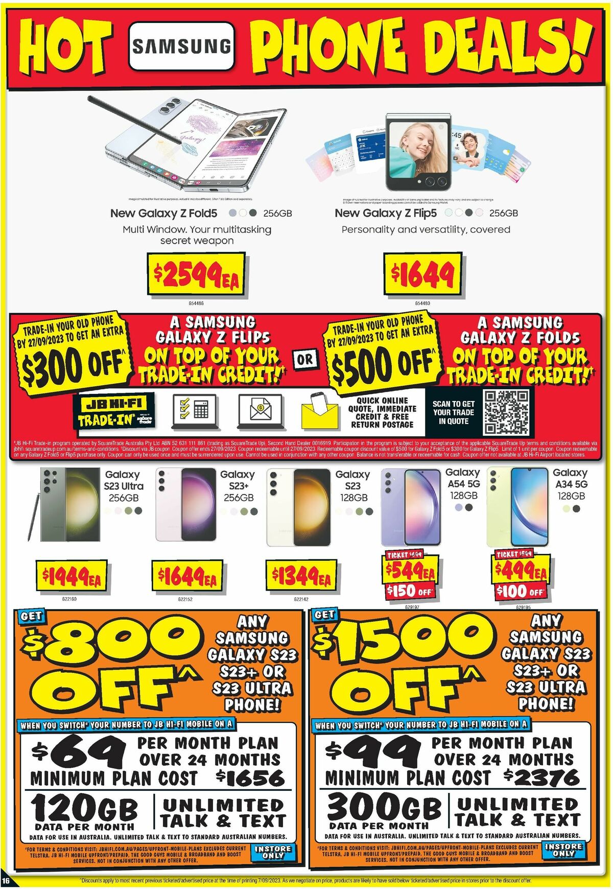 JB Hi-Fi Footy Finals Frenzy Catalogues from 21 September