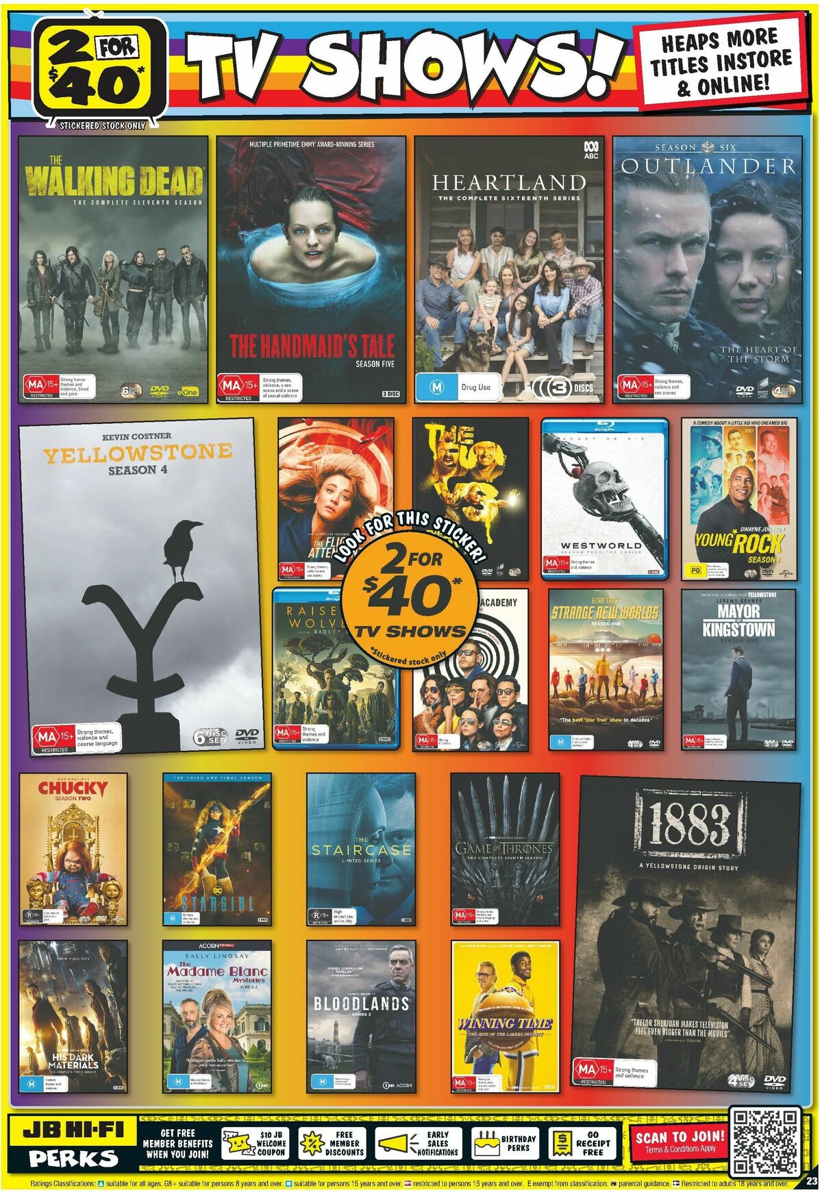 JB Hi-Fi Footy Finals Frenzy Catalogues from 21 September