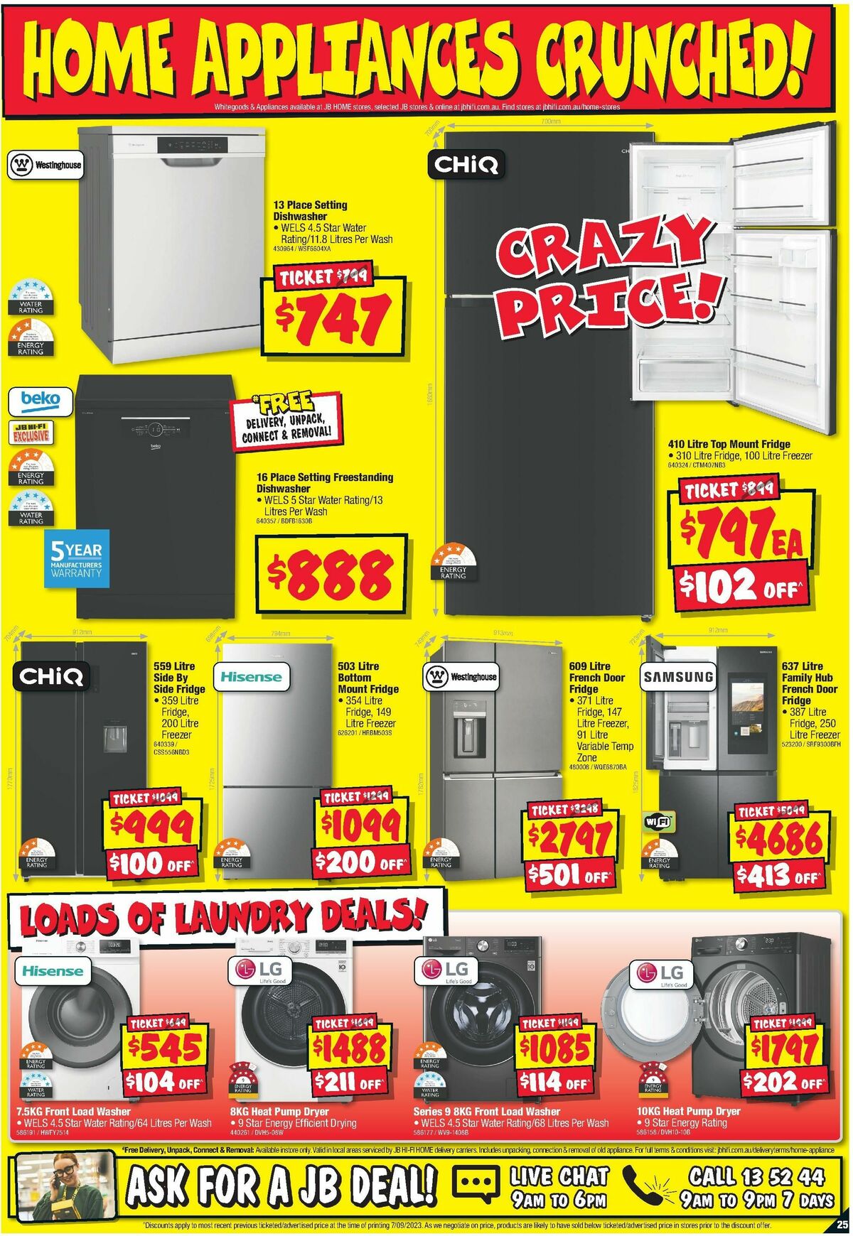 JB Hi-Fi Footy Finals Frenzy Catalogues from 21 September