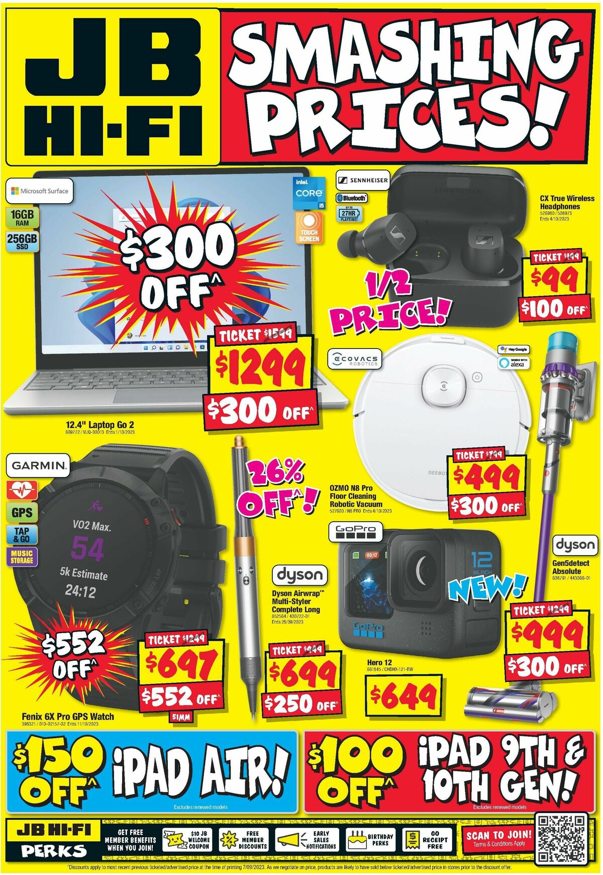 JB Hi-Fi Footy Finals Frenzy Catalogues from 21 September