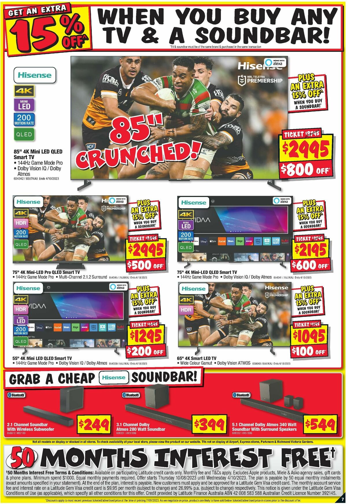 JB Hi-Fi Footy Finals Frenzy Catalogues from 21 September