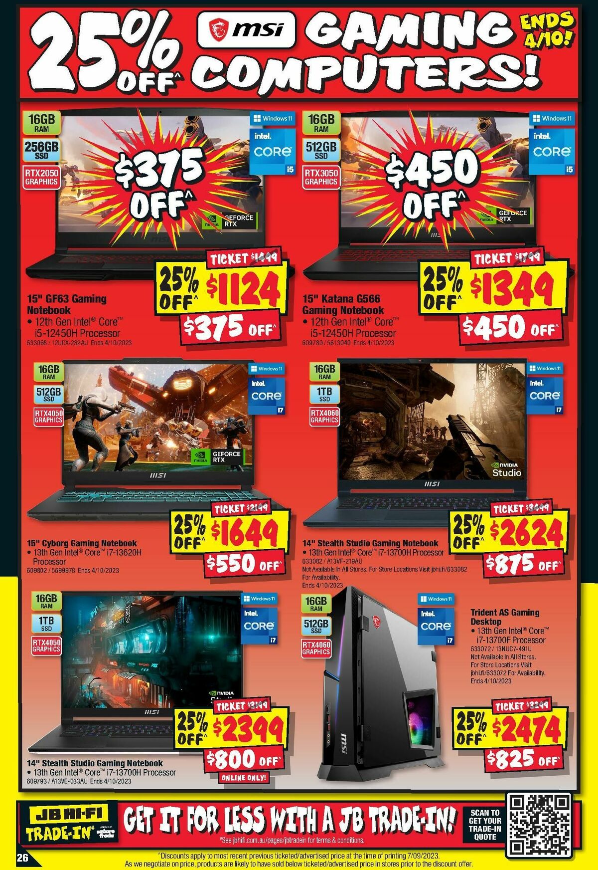 JB Hi-Fi Catalogues from 22 September