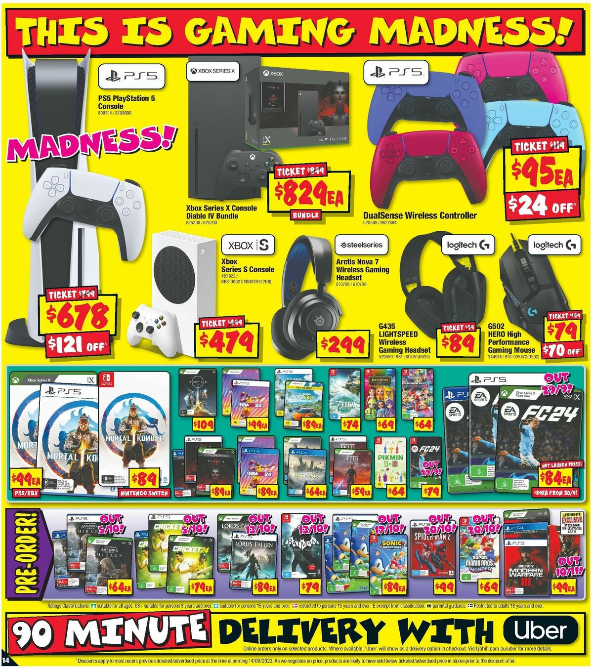 JB Hi-Fi Smashing Prices Catalogues from 28 September