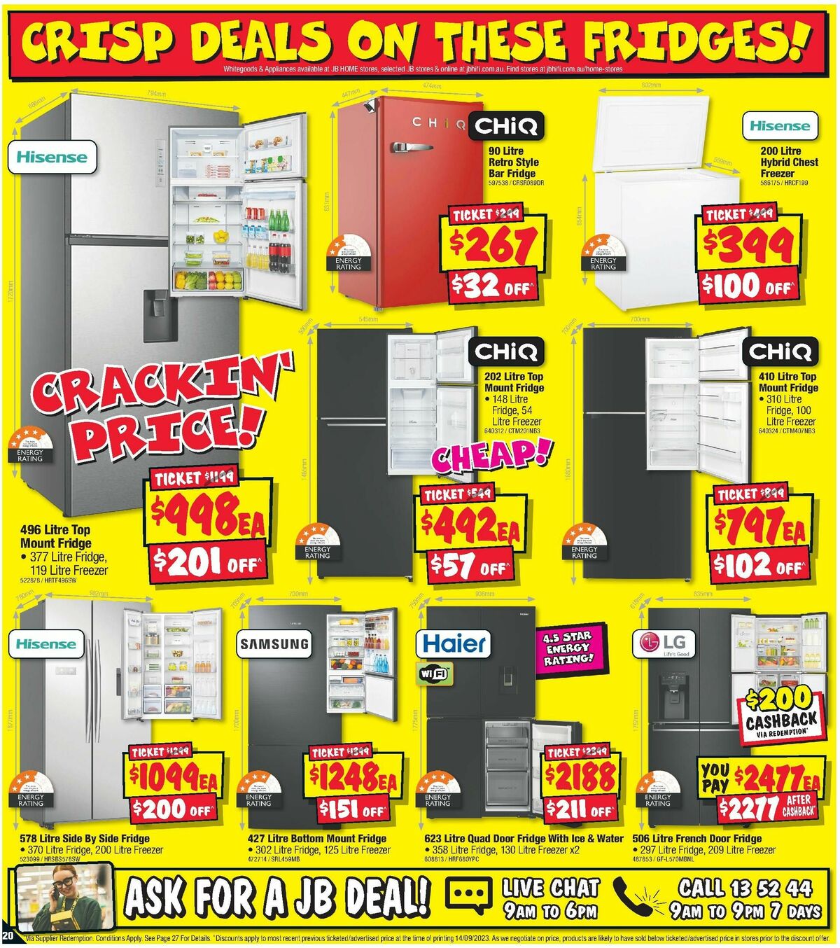 JB Hi-Fi Smashing Prices Catalogues from 28 September