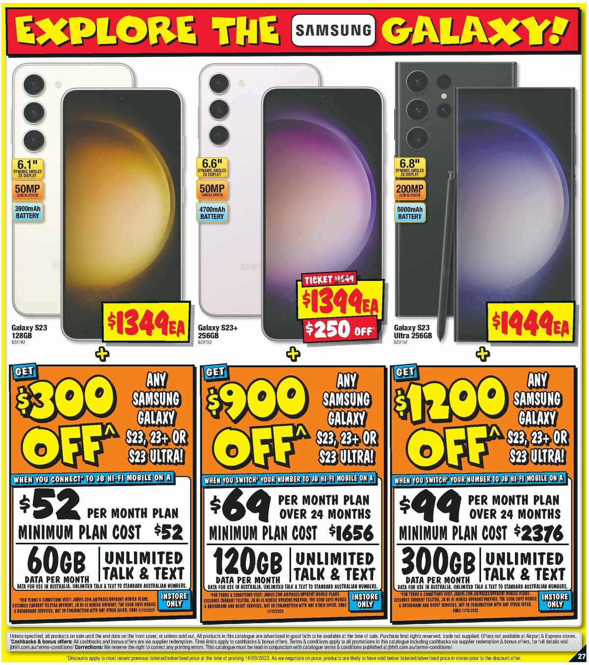 JB Hi-Fi Smashing Prices Catalogues from 28 September