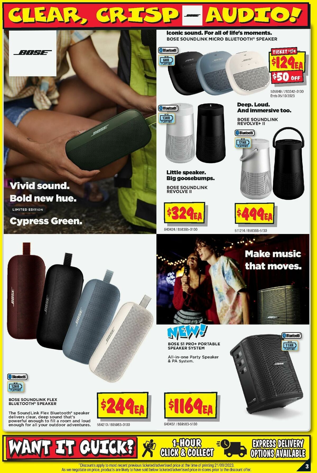 JB Hi-Fi Audio Bonanza Catalogues from 28 September