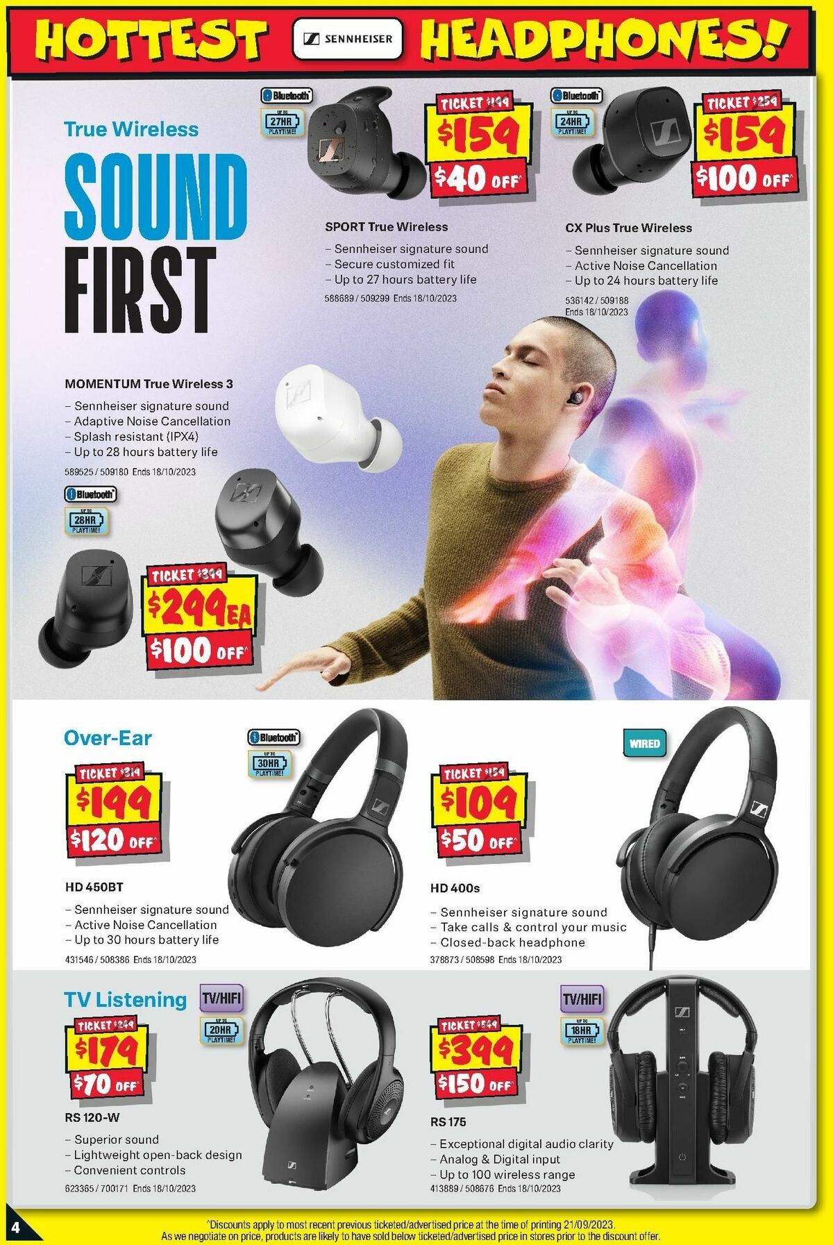 JB Hi-Fi Audio Bonanza Catalogues from 28 September