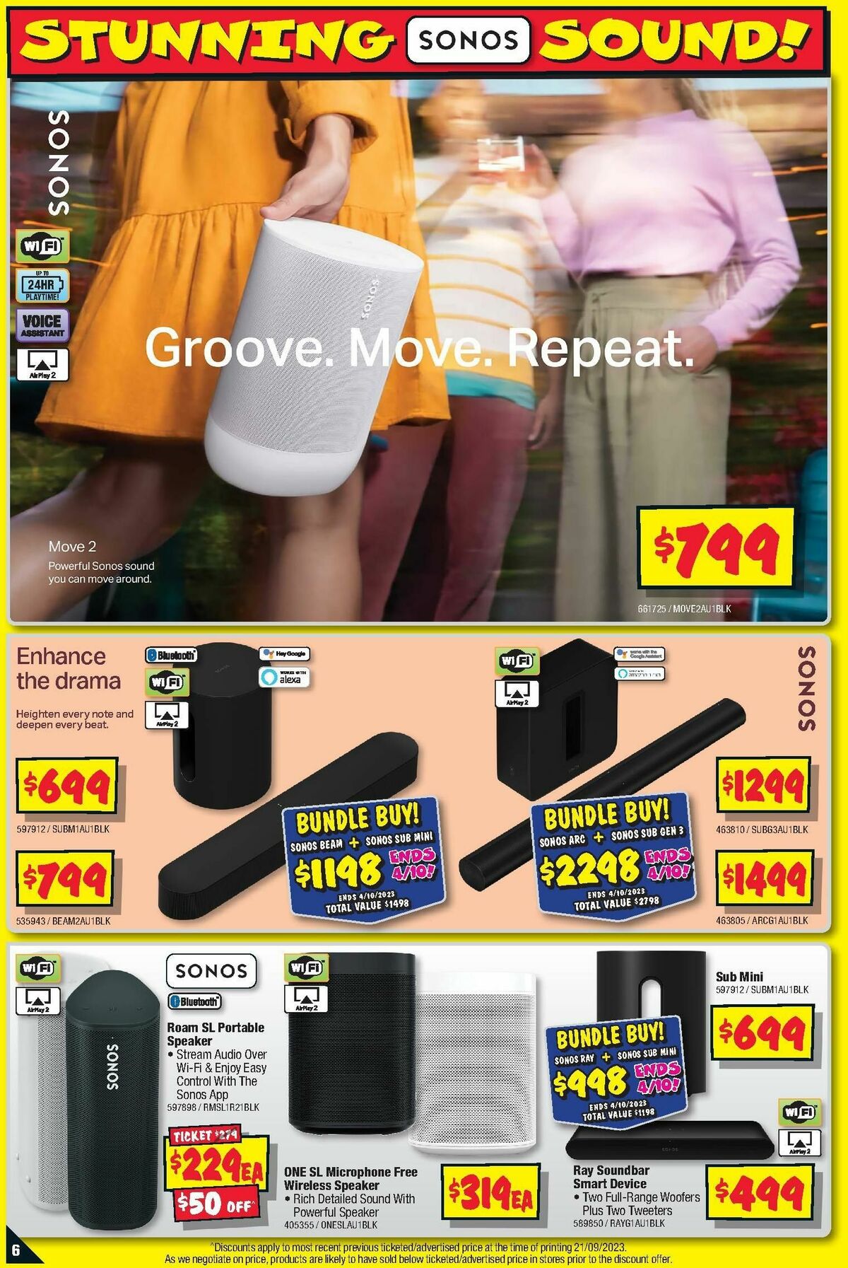 JB Hi-Fi Audio Bonanza Catalogues from 28 September