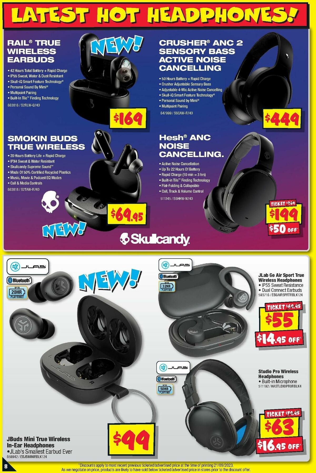 JB Hi-Fi Audio Bonanza Catalogues from 28 September