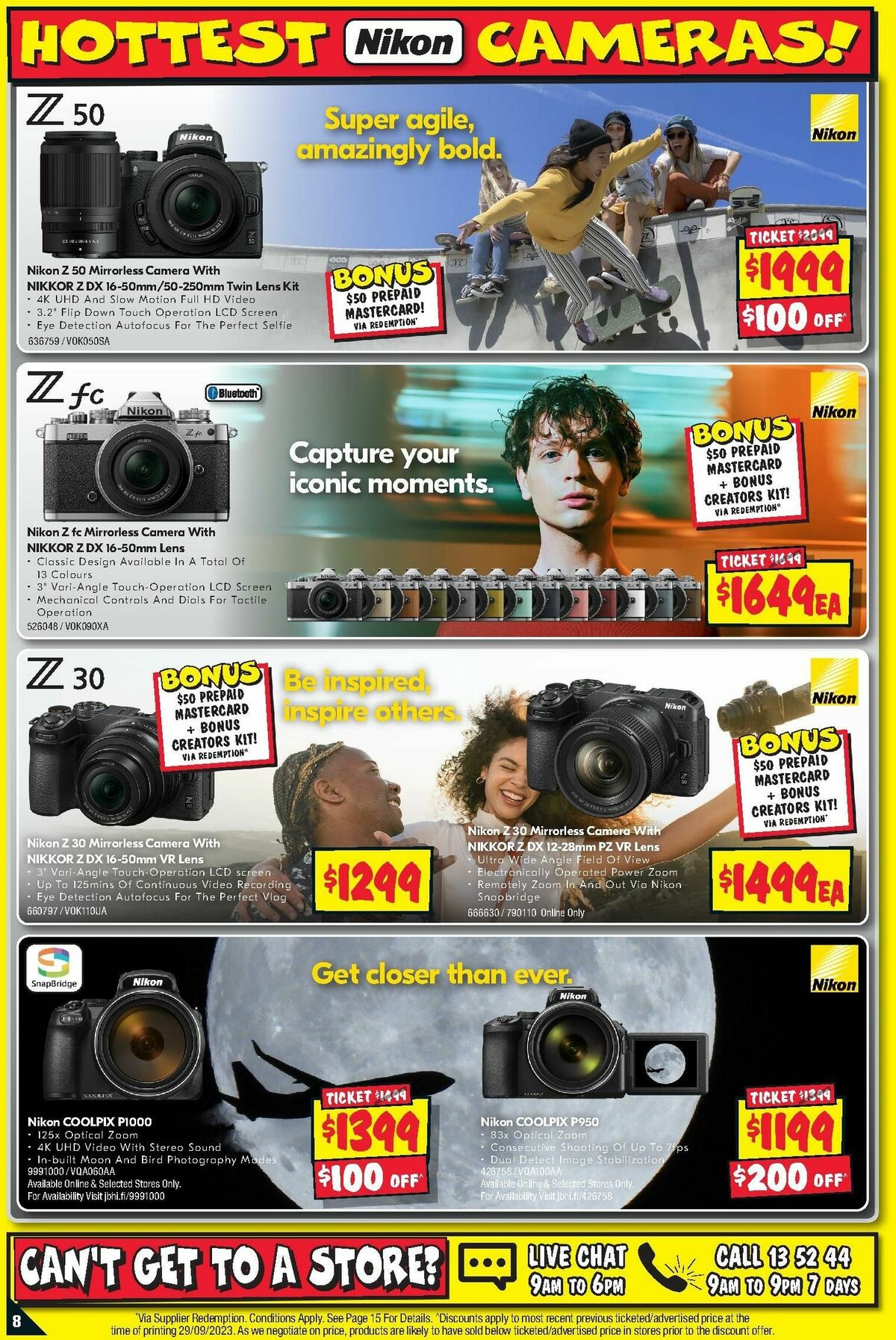 JB Hi-Fi Camera Bonanza Catalogues from 12 October