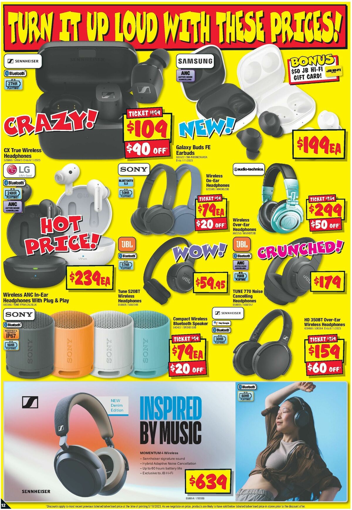 JB Hi-Fi Catalogues from 19 October