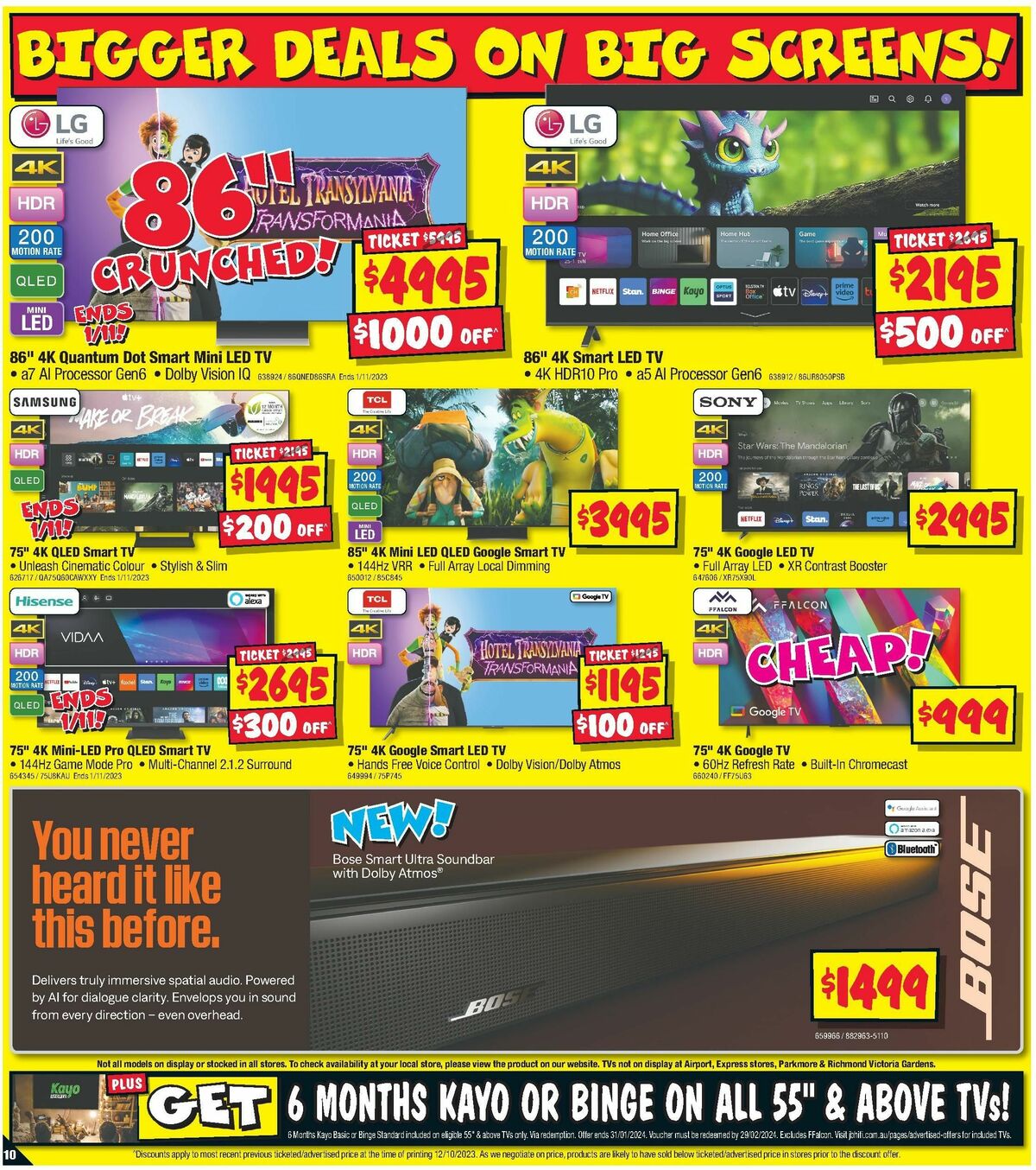 JB Hi-Fi Catalogues from 26 October