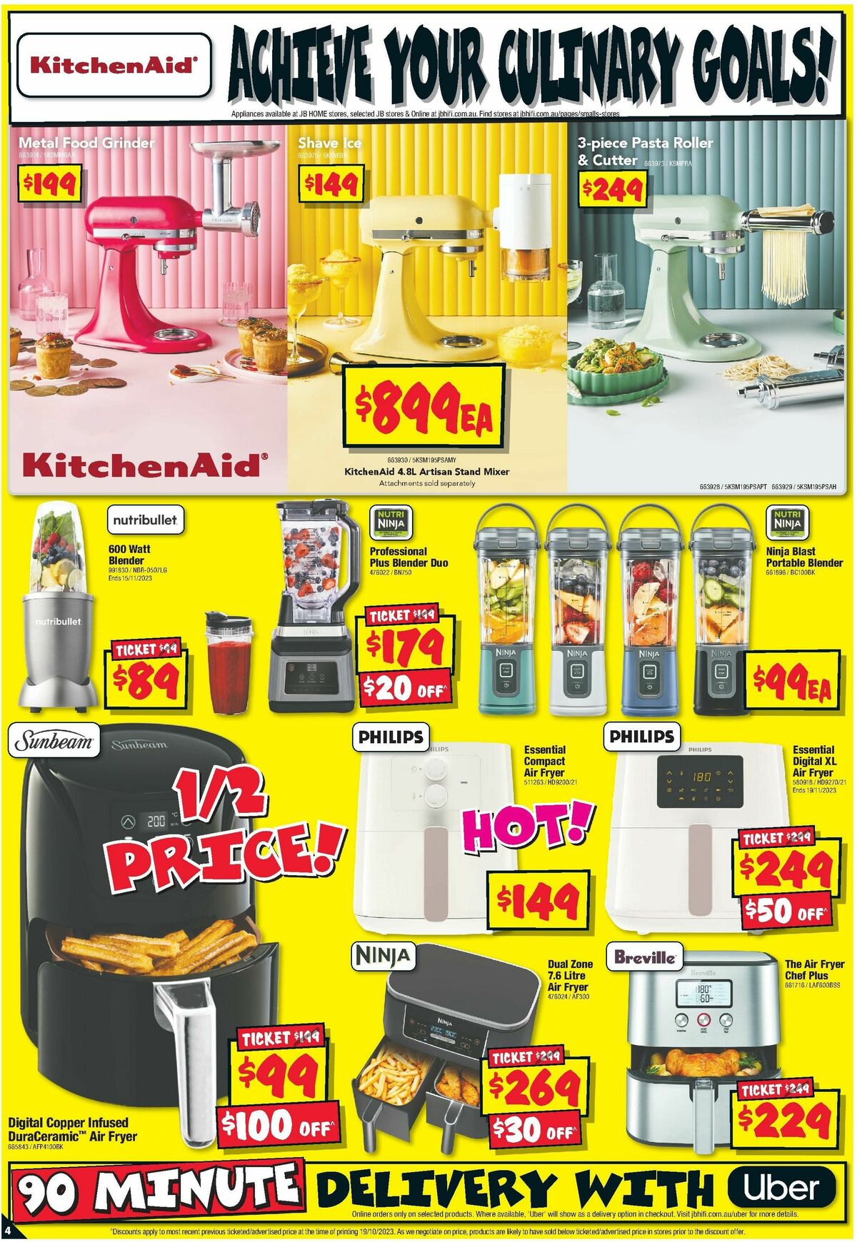 JB Hi-Fi Home Appliance Sellout Catalogues from 2 November
