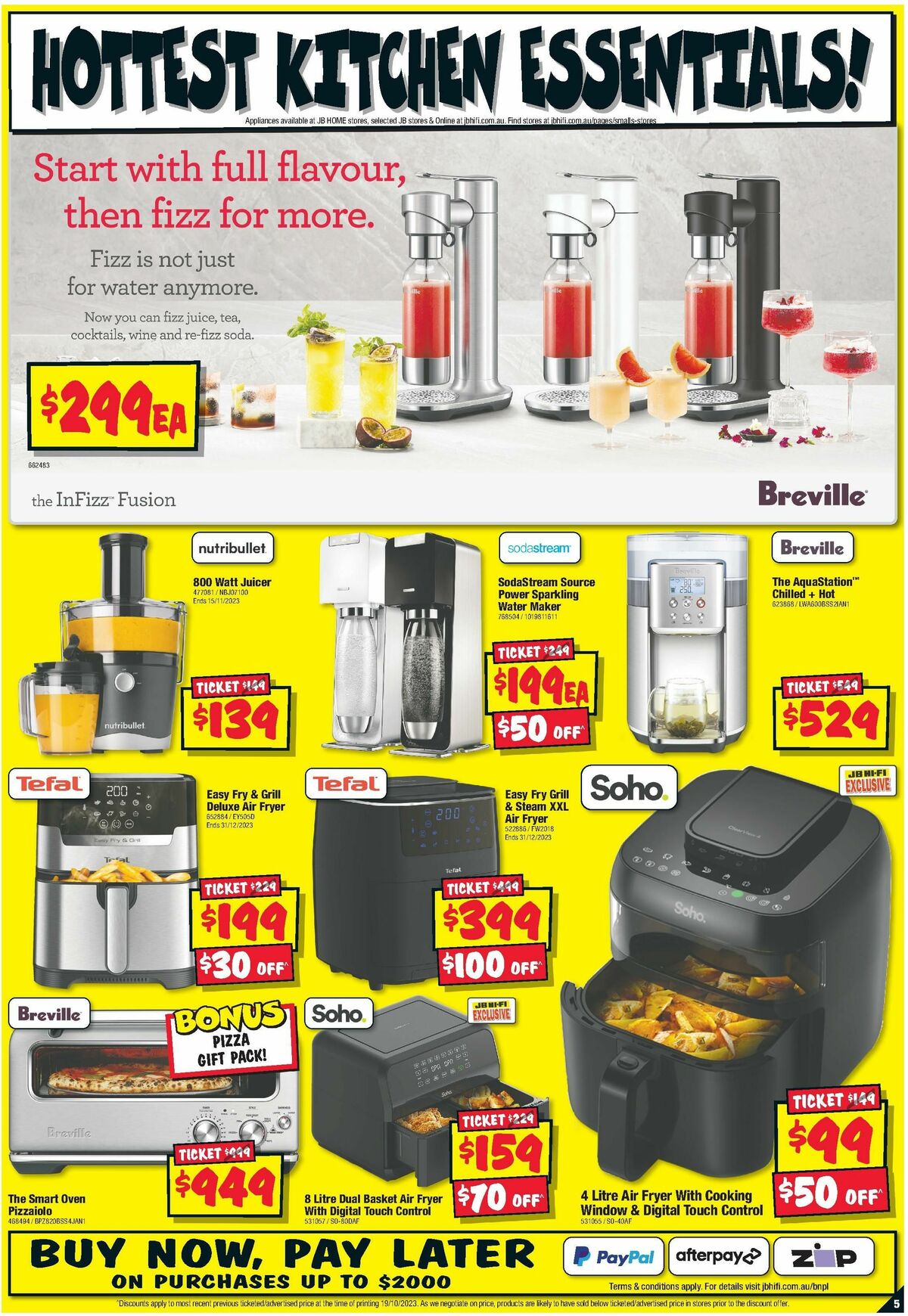 JB Hi-Fi Home Appliance Sellout Catalogues from 2 November
