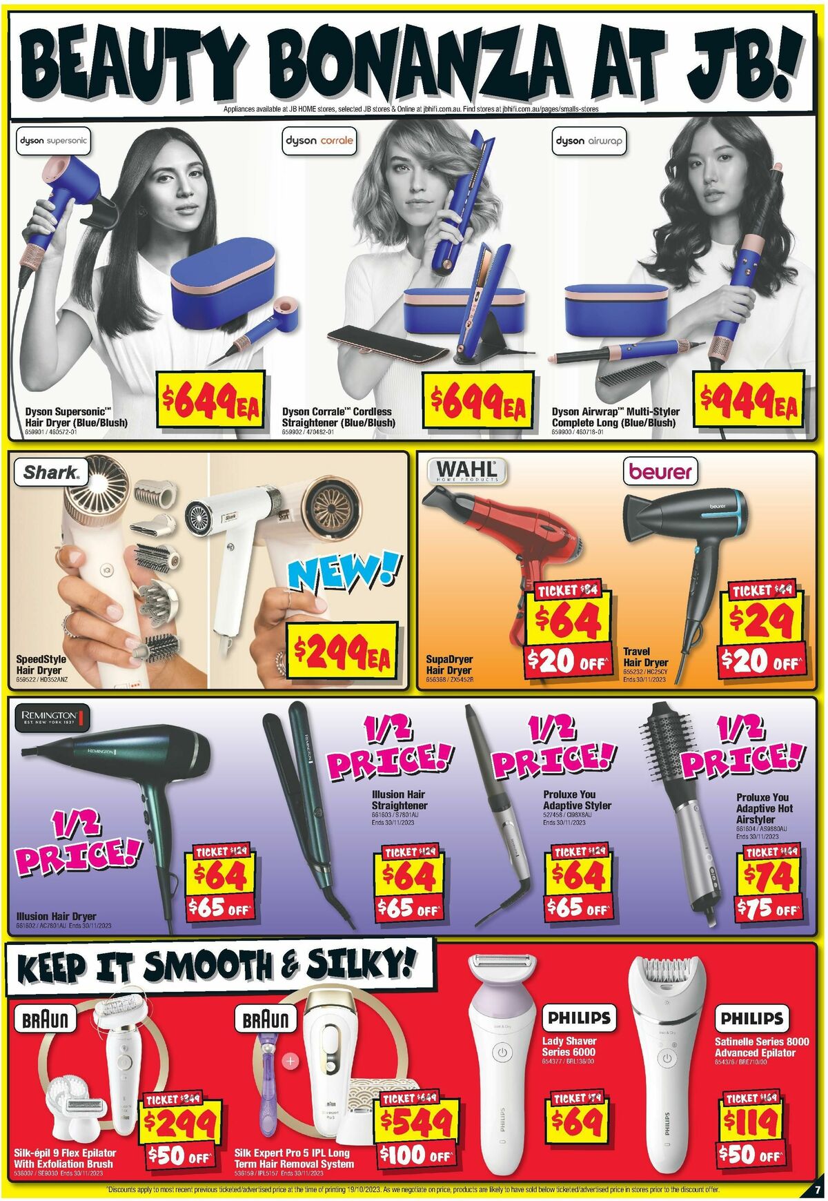 JB Hi-Fi Home Appliance Sellout Catalogues from 2 November