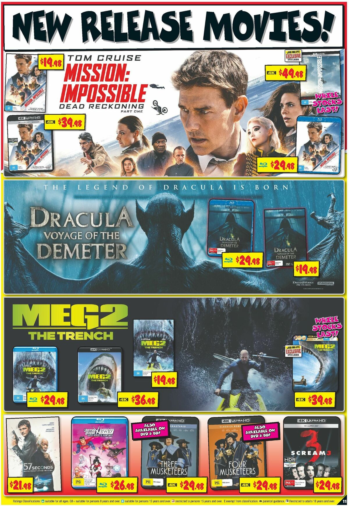 JB Hi-Fi 5 Day Price Frenzy Catalogues from 2 November