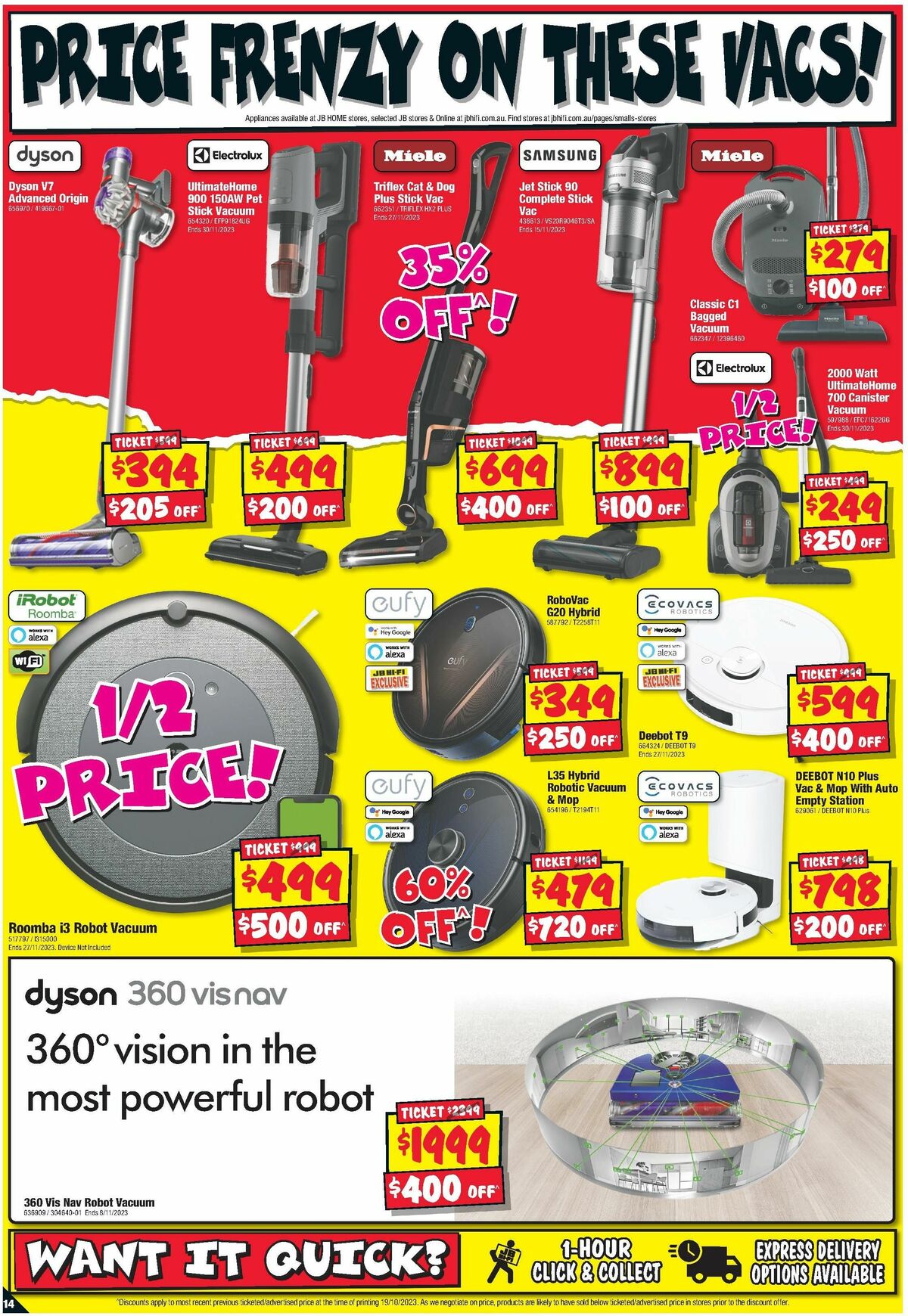 JB Hi-Fi 5 Day Price Frenzy Catalogues from 2 November