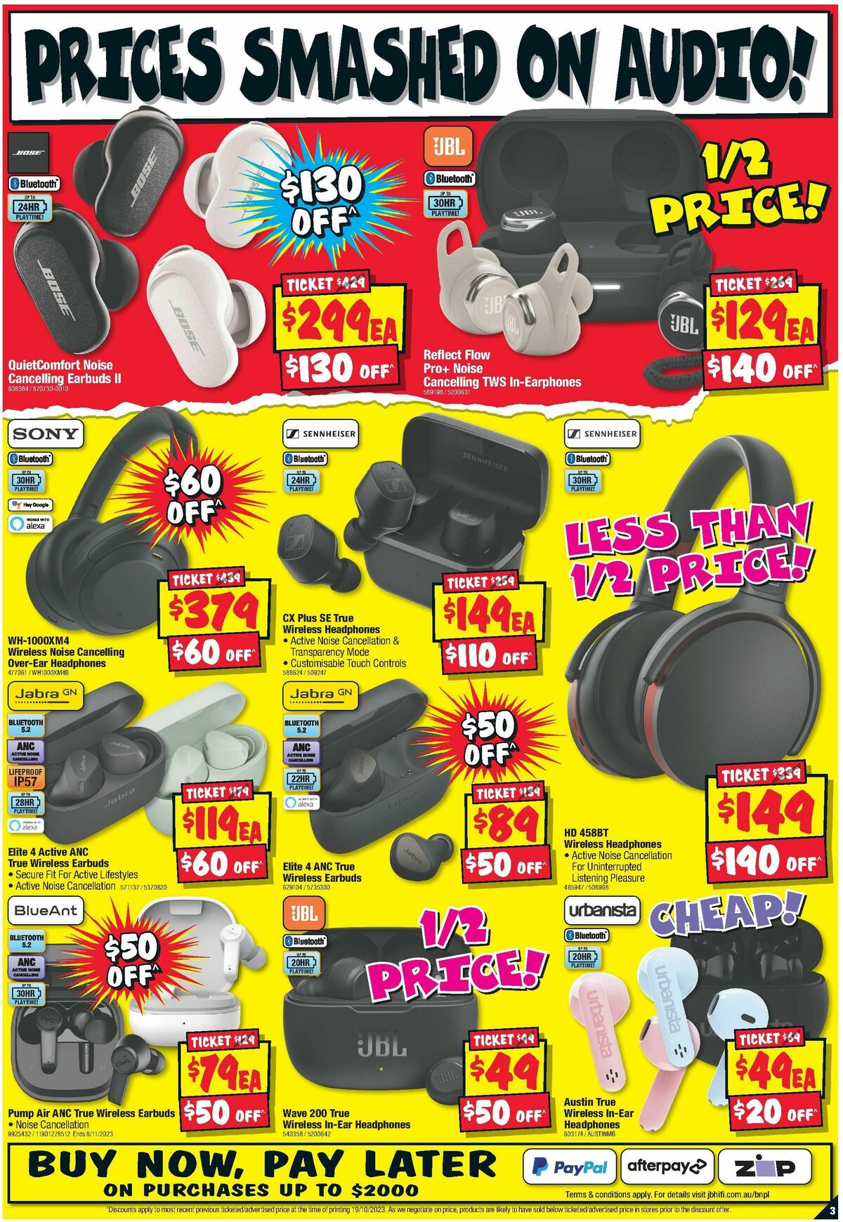 JB Hi-Fi 5 Day Price Frenzy Catalogues from 2 November