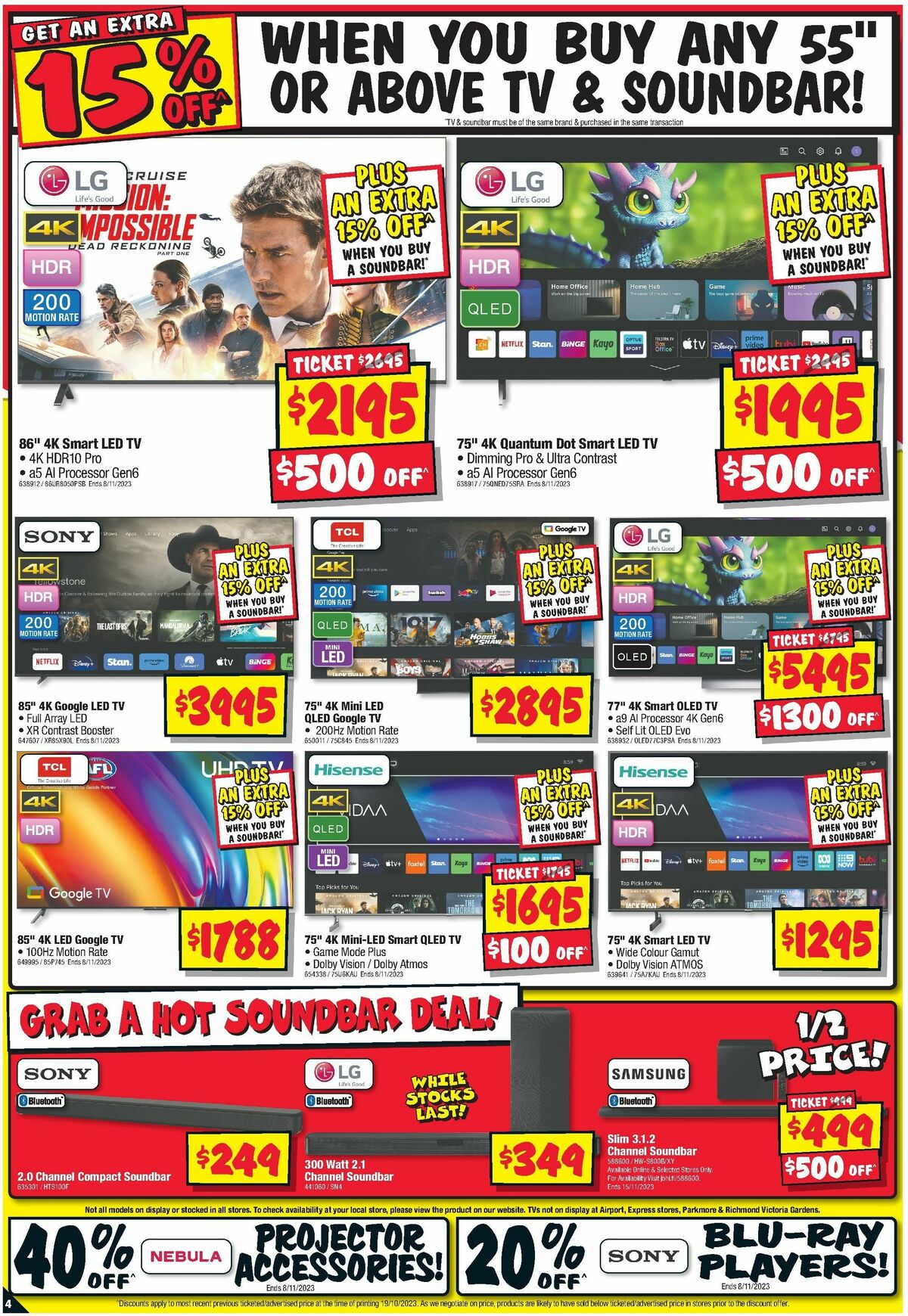 JB Hi-Fi 5 Day Price Frenzy Catalogues from 2 November