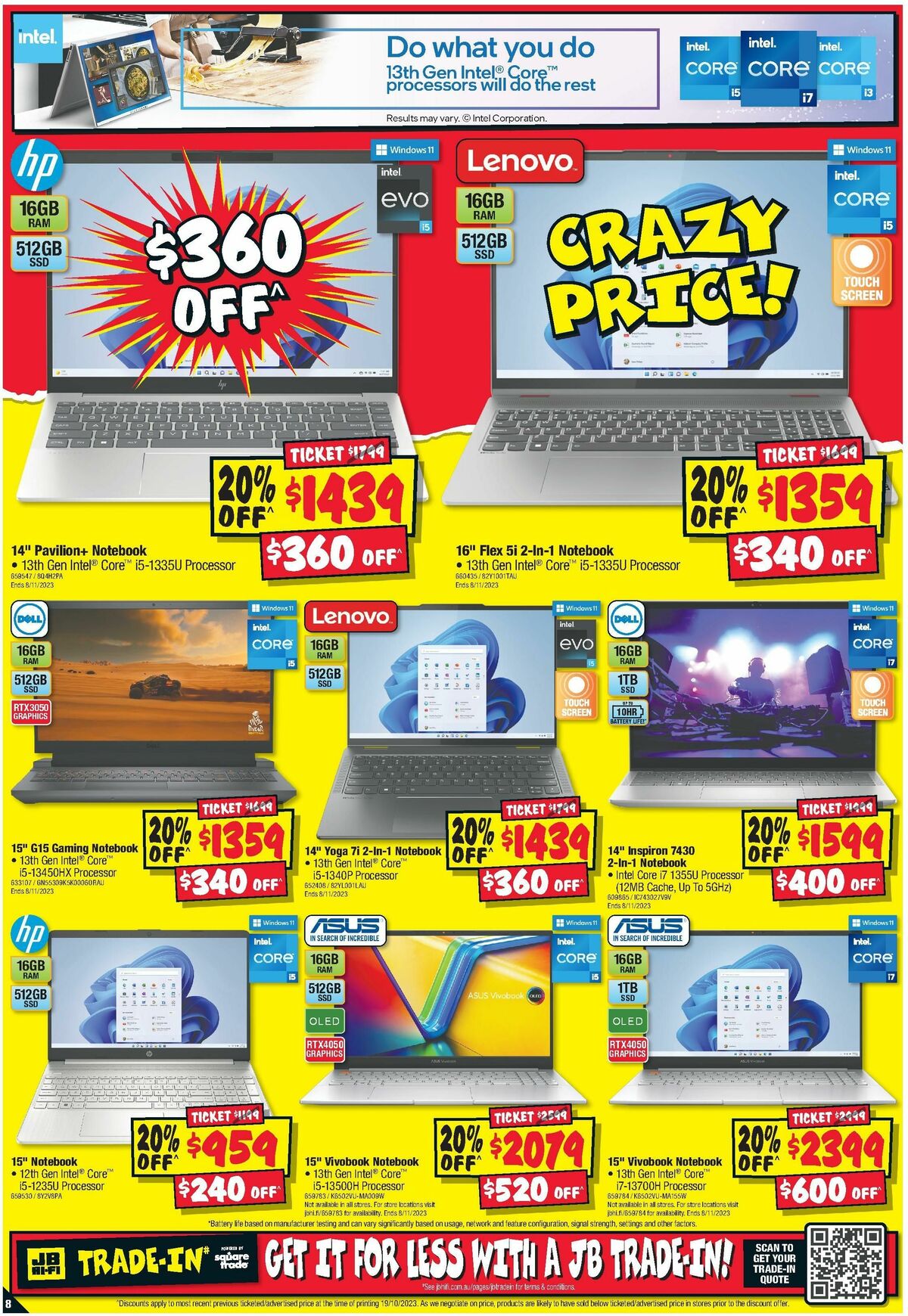 JB Hi-Fi 5 Day Price Frenzy Catalogues from 2 November
