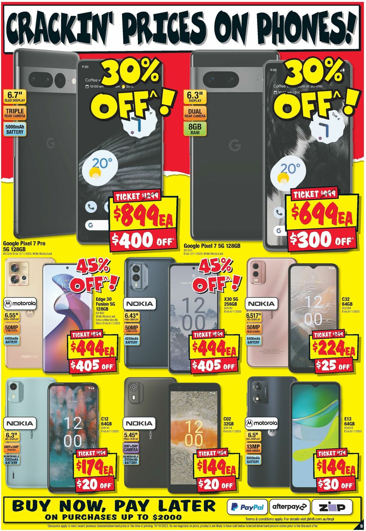 JB Hi-Fi 5 Day Price Frenzy Catalogues from 2 November